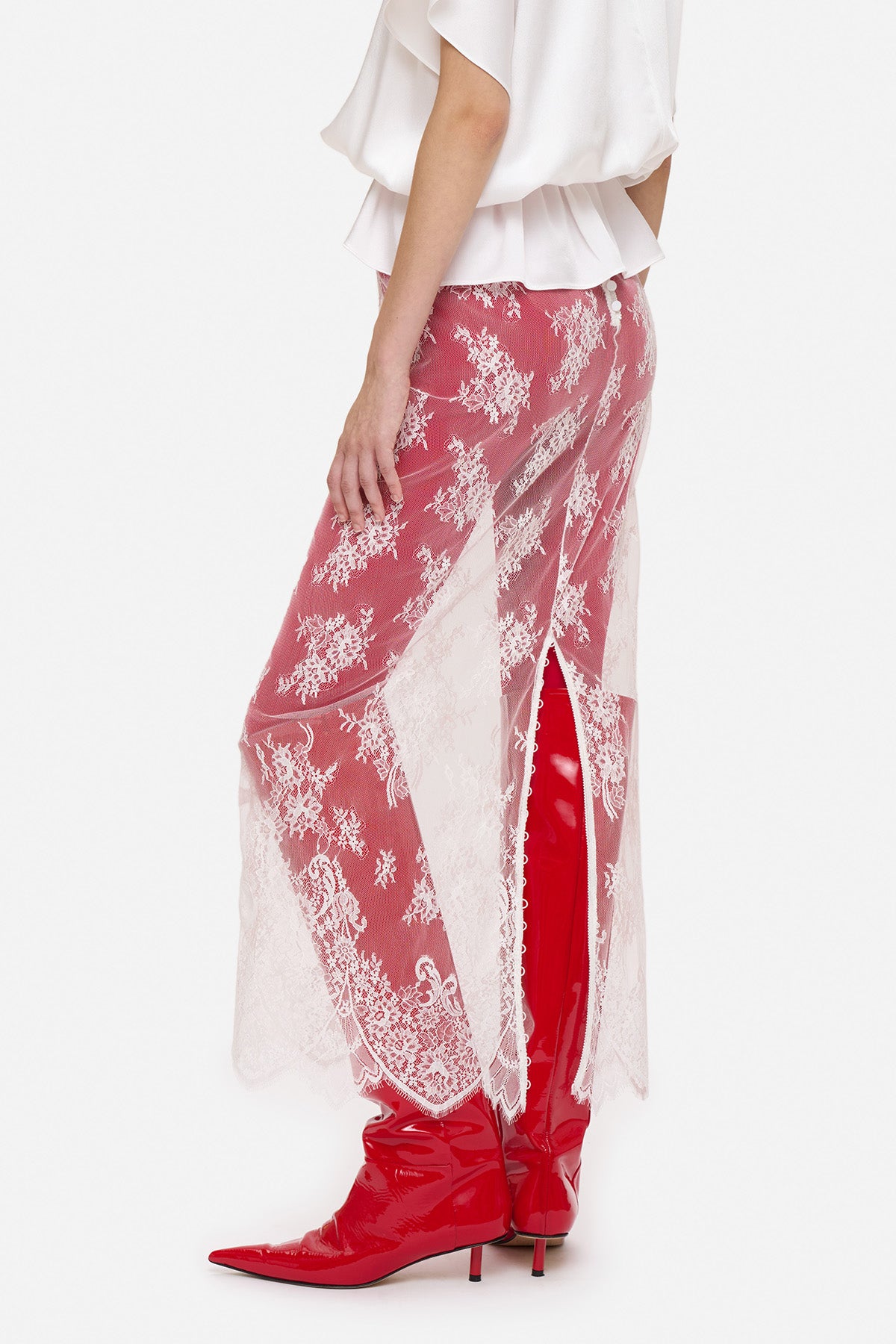 Lace Cupid Maxi Skirt