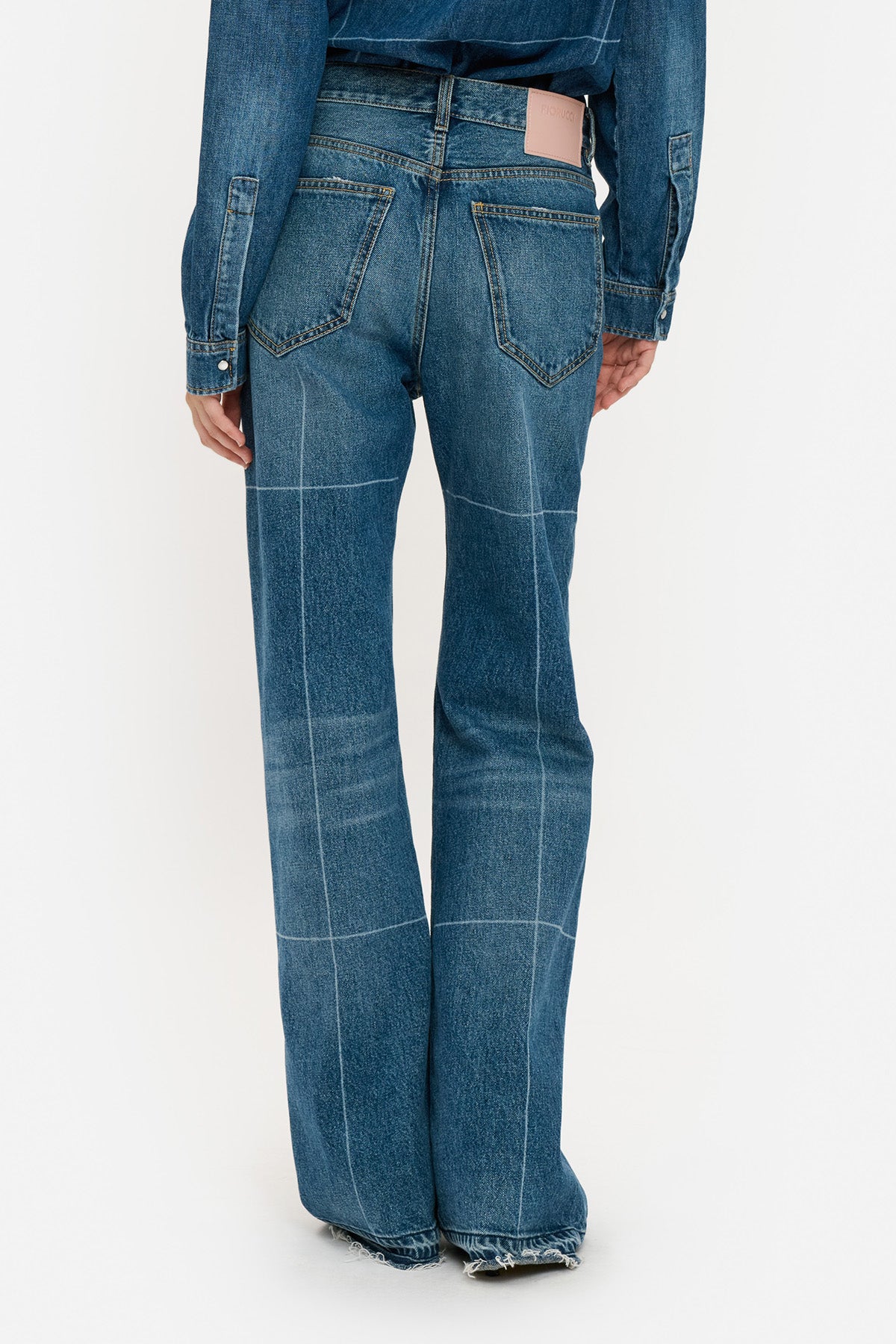 Jeans Boyfriend Piega Laser