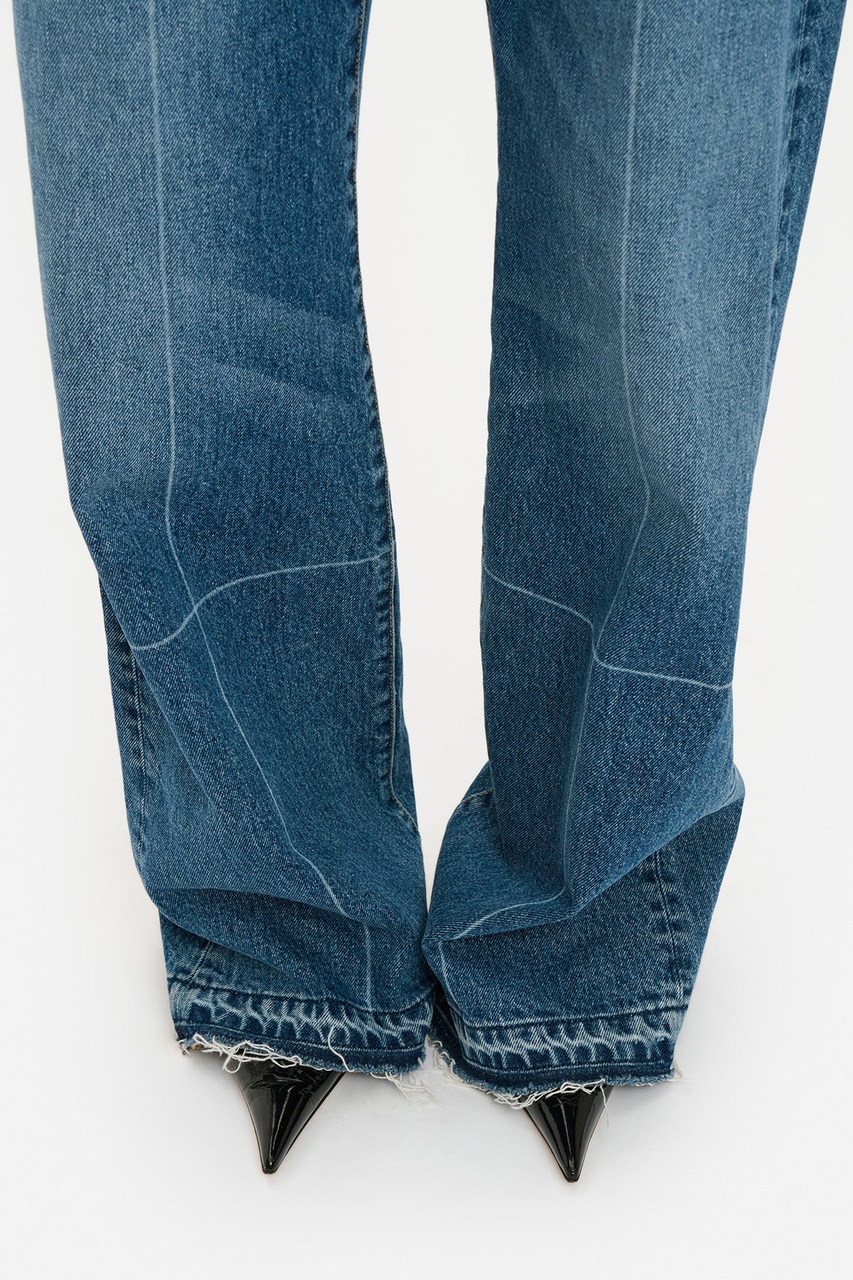 Jeans Boyfriend Piega Laser