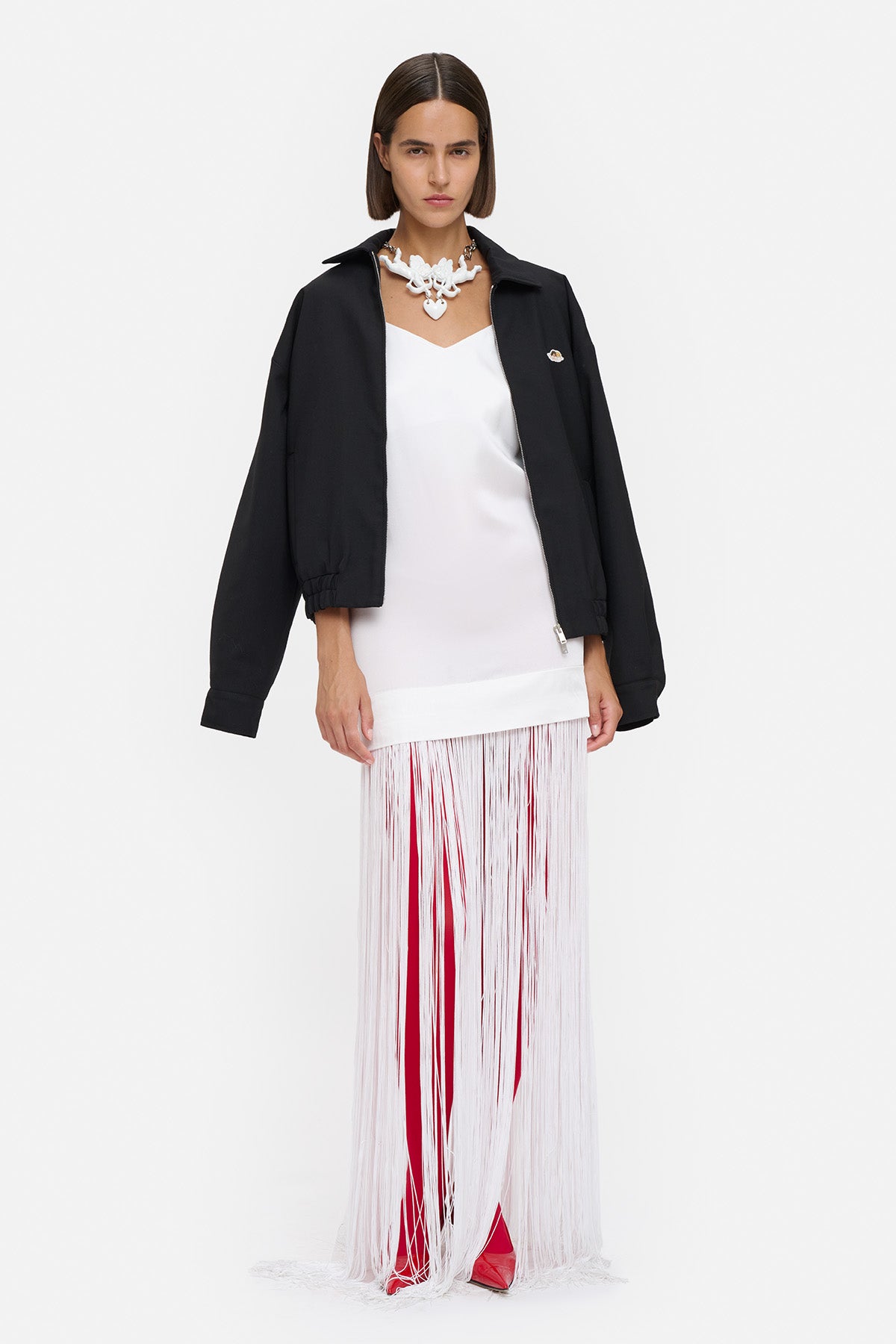 Fringe Maxi Dress