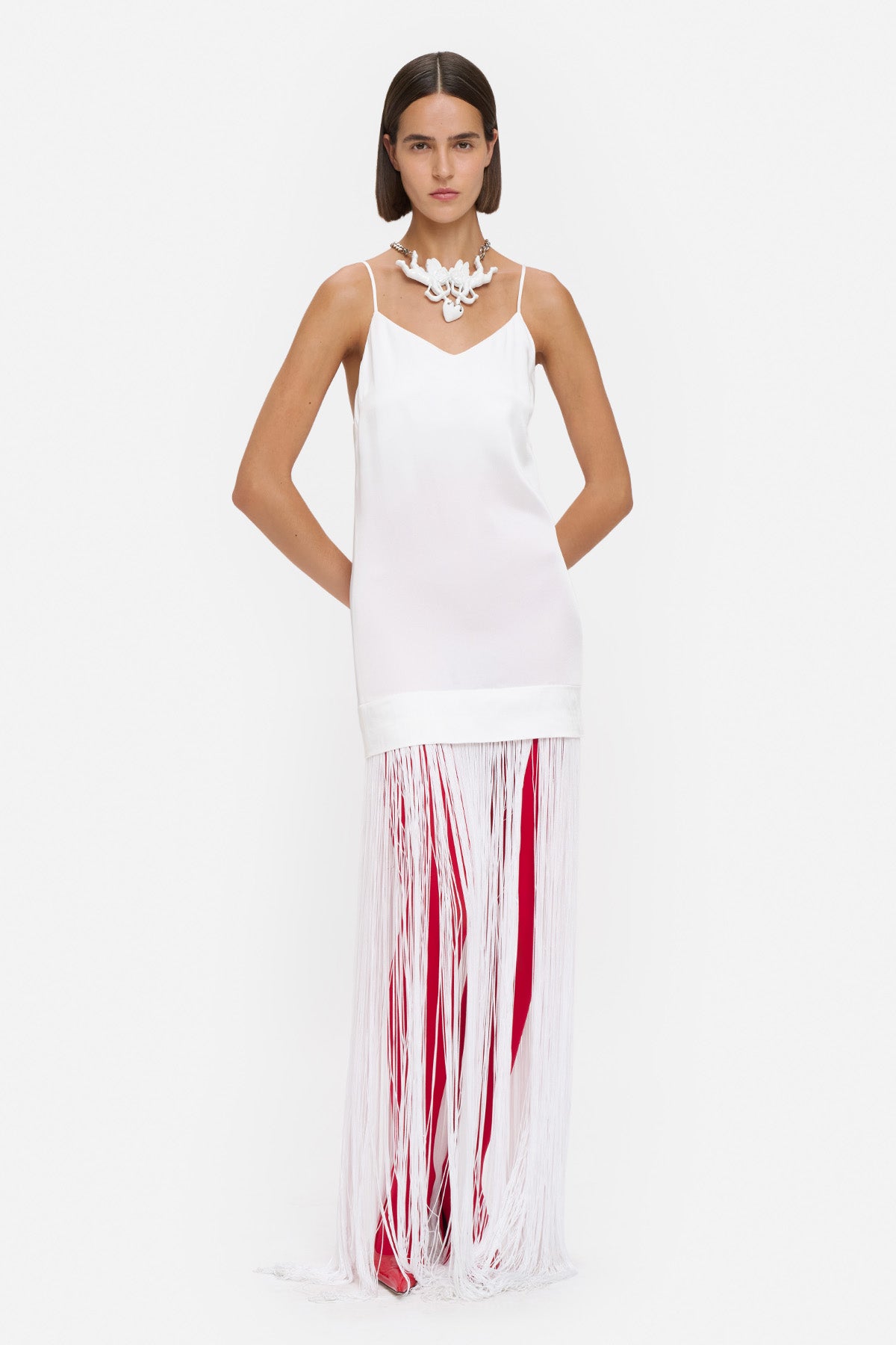 Fringe Maxi Dress