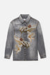 Bouquet Angels Denim Shirt