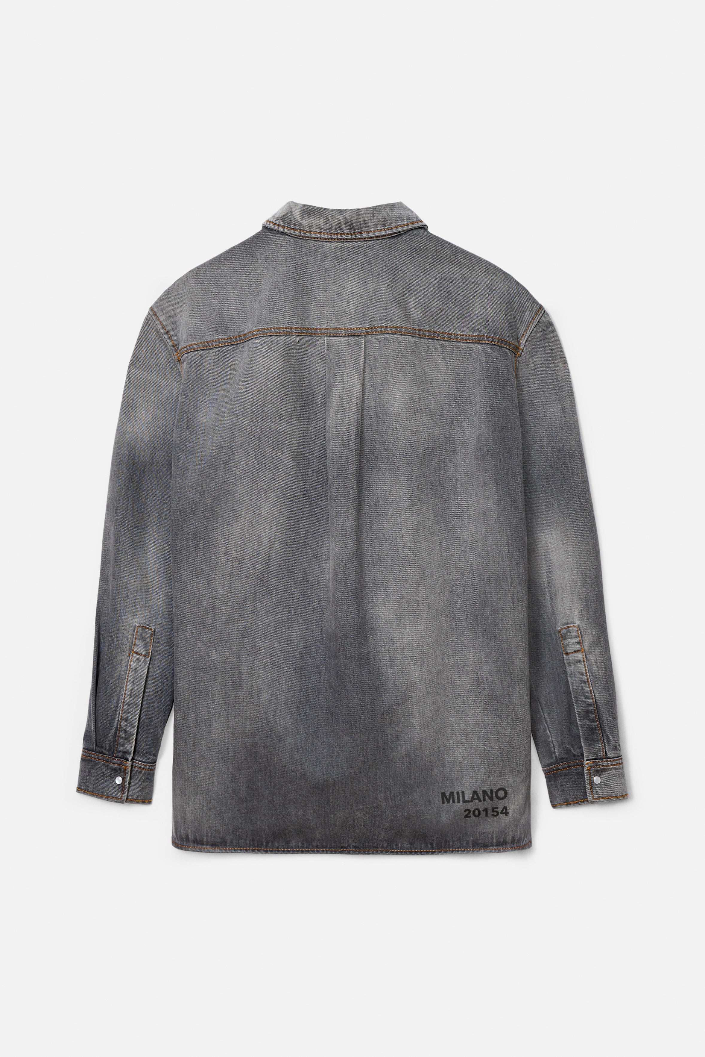 Bouquet Angels Denim Shirt