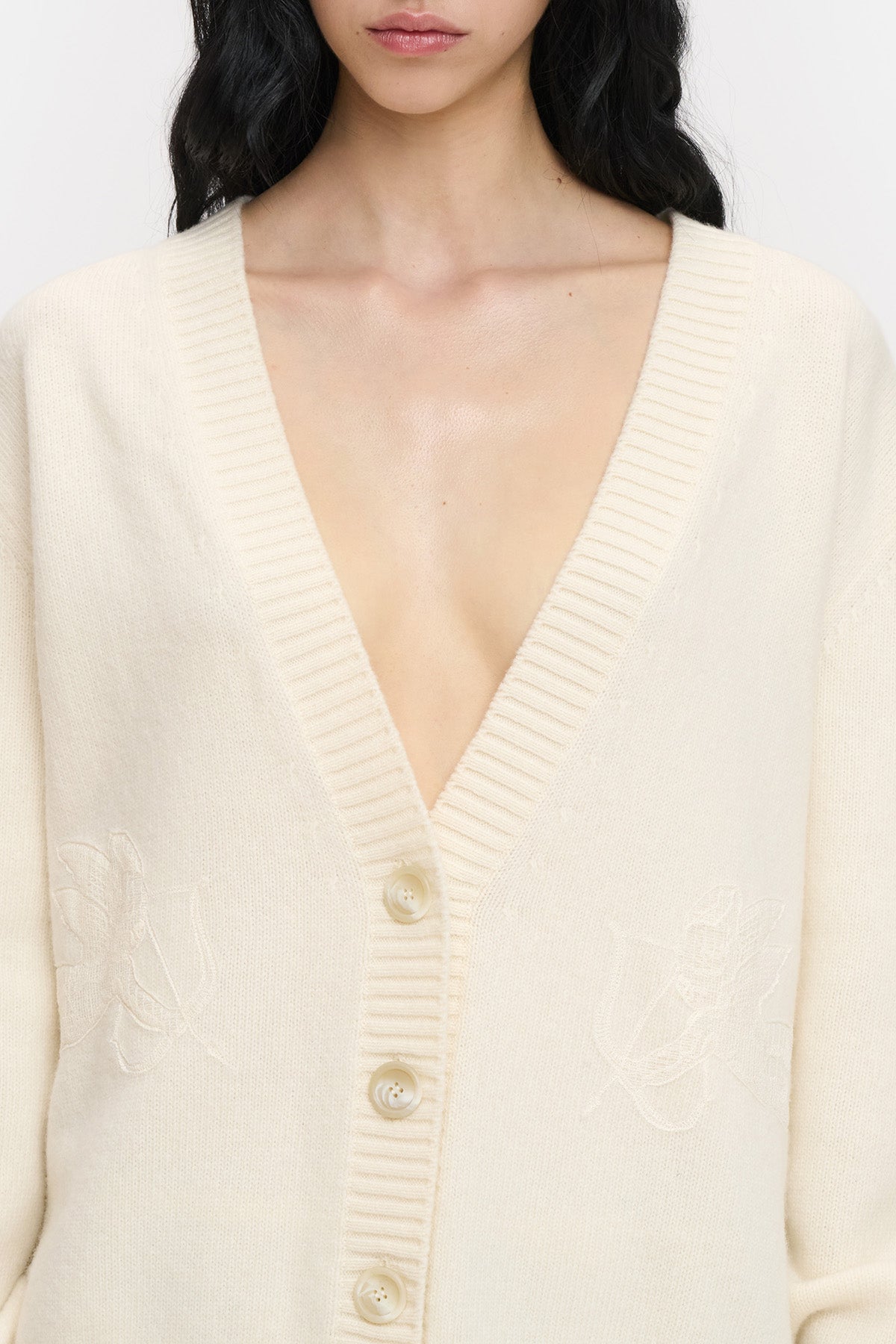 Double Cupid Lace Cardigan