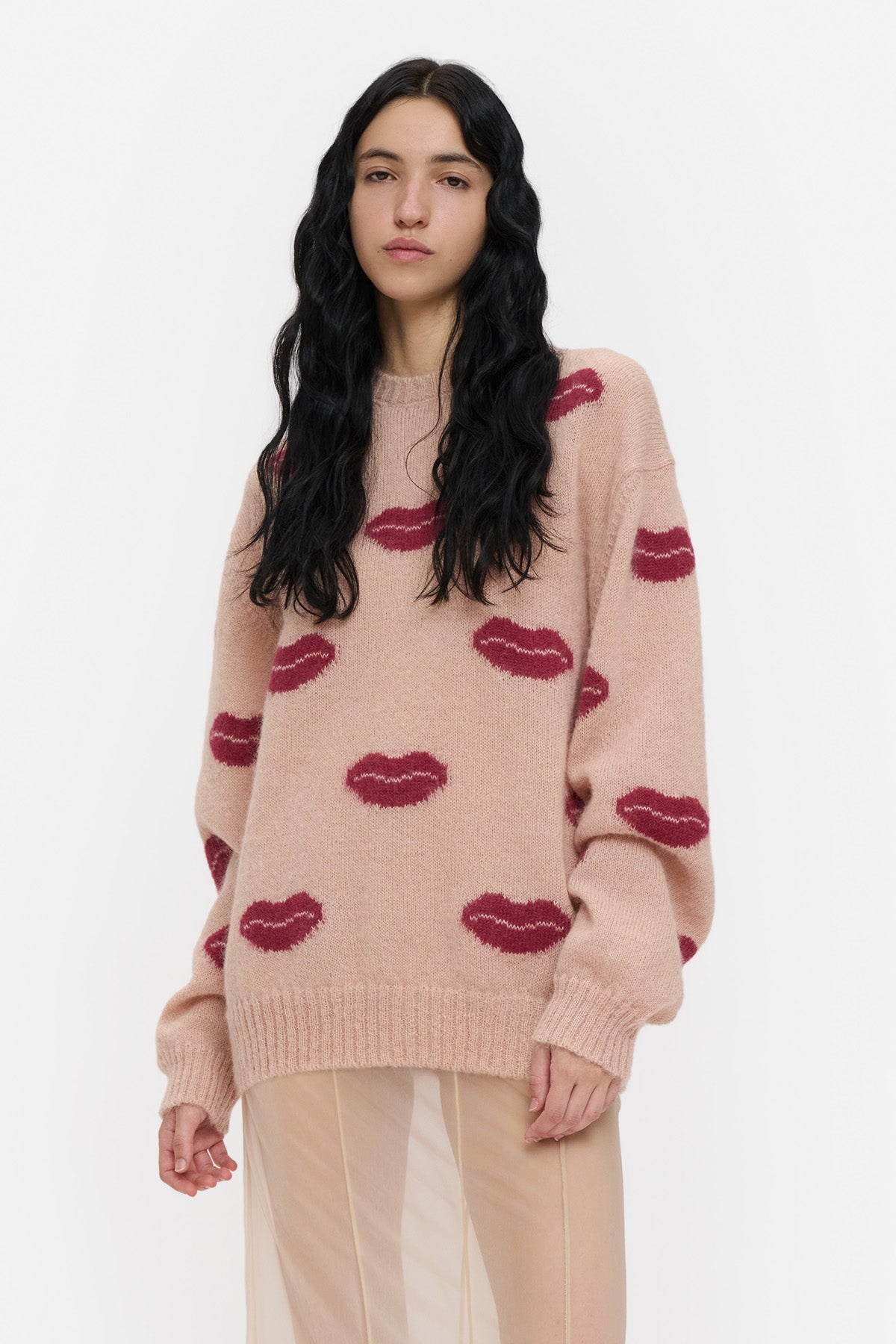 Lips Mohair Sweater