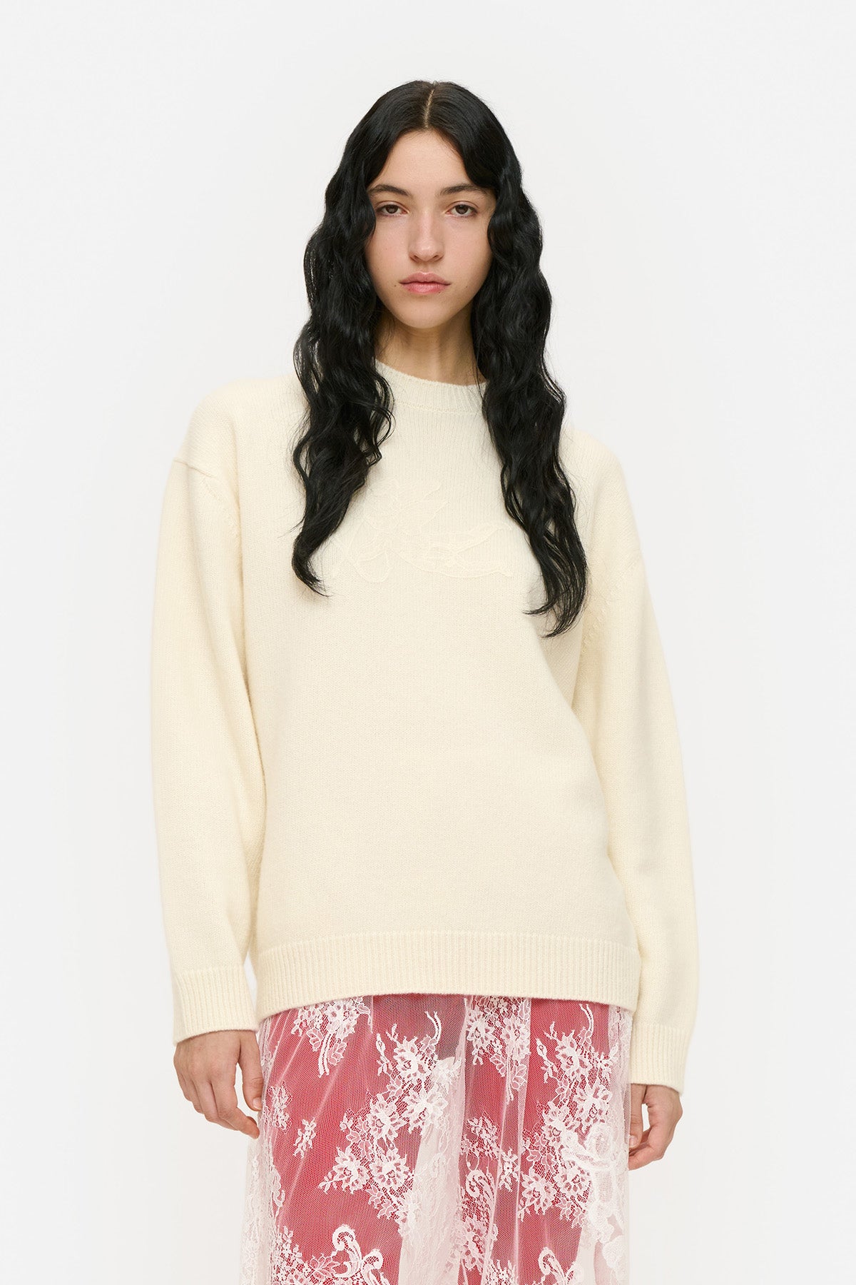 Lace Cupid Sweater