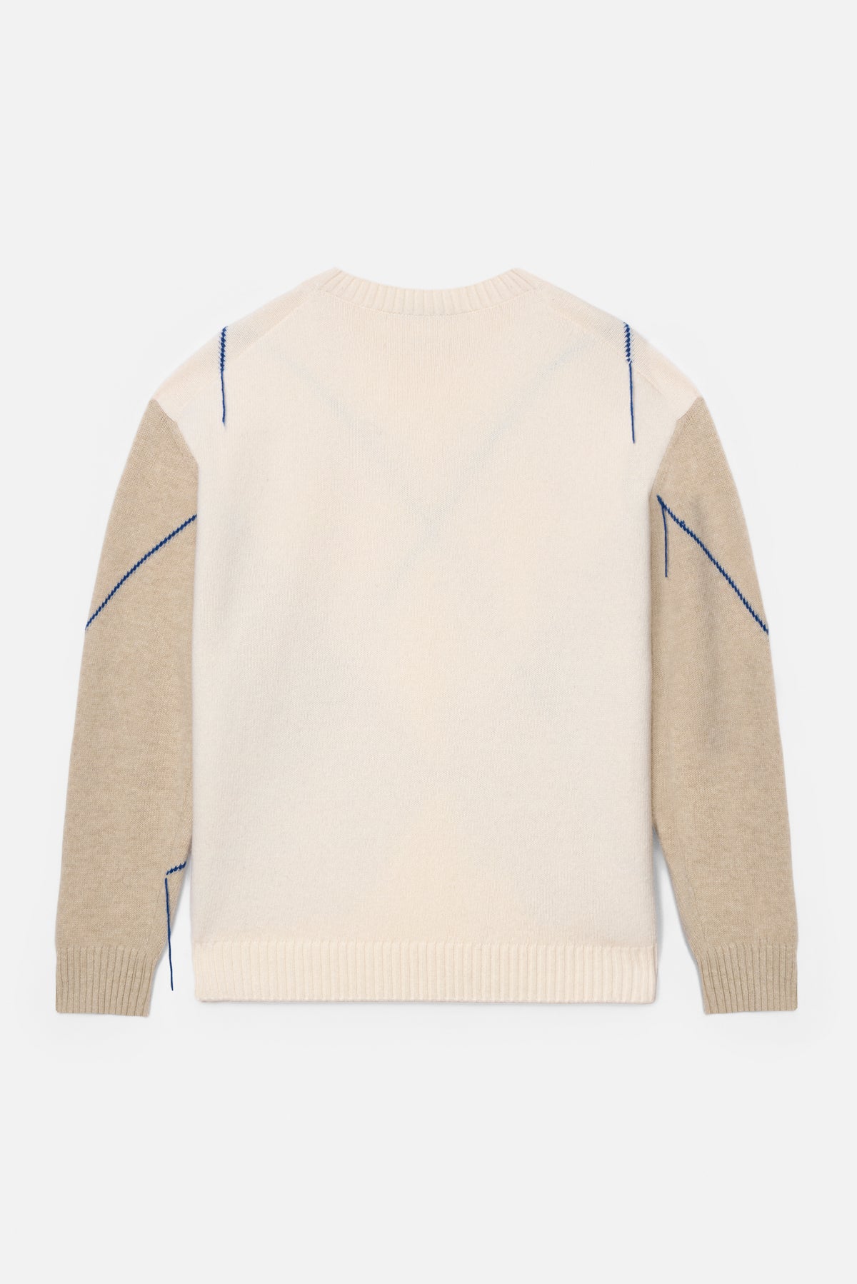 Argyle Distressed Sweater