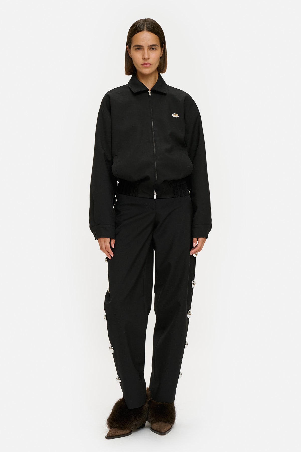 Angels Patch Bomber Jacket