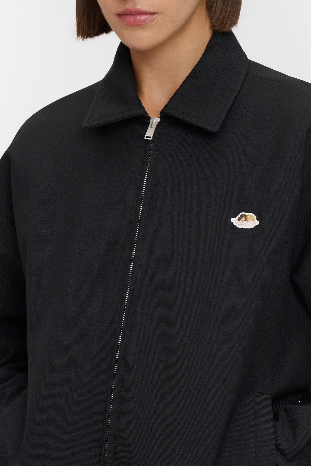 Angels Patch Bomber Jacket