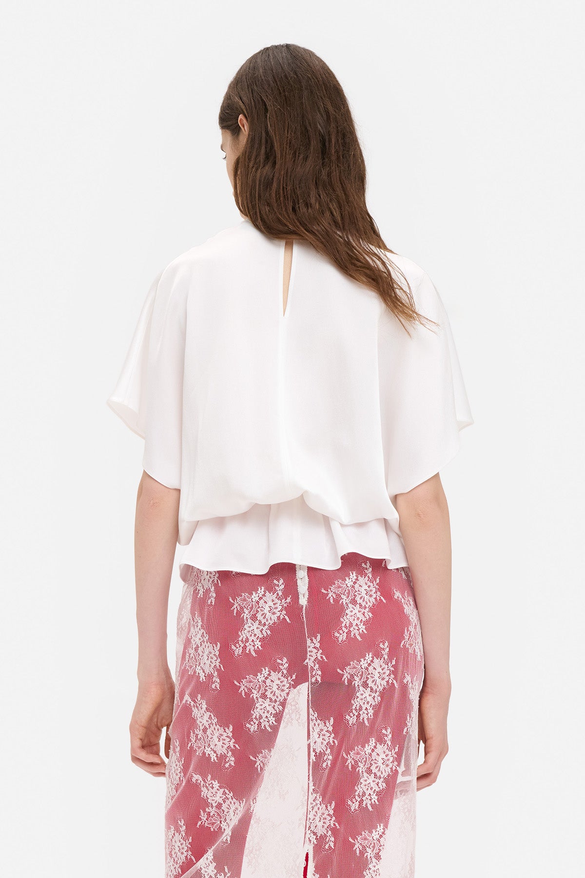 Lace Cupid Satin Top