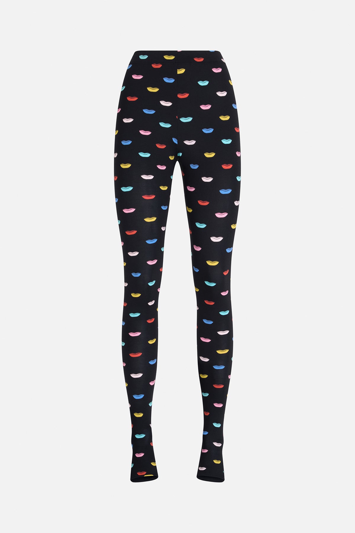 Lips Semi Footed Leggings