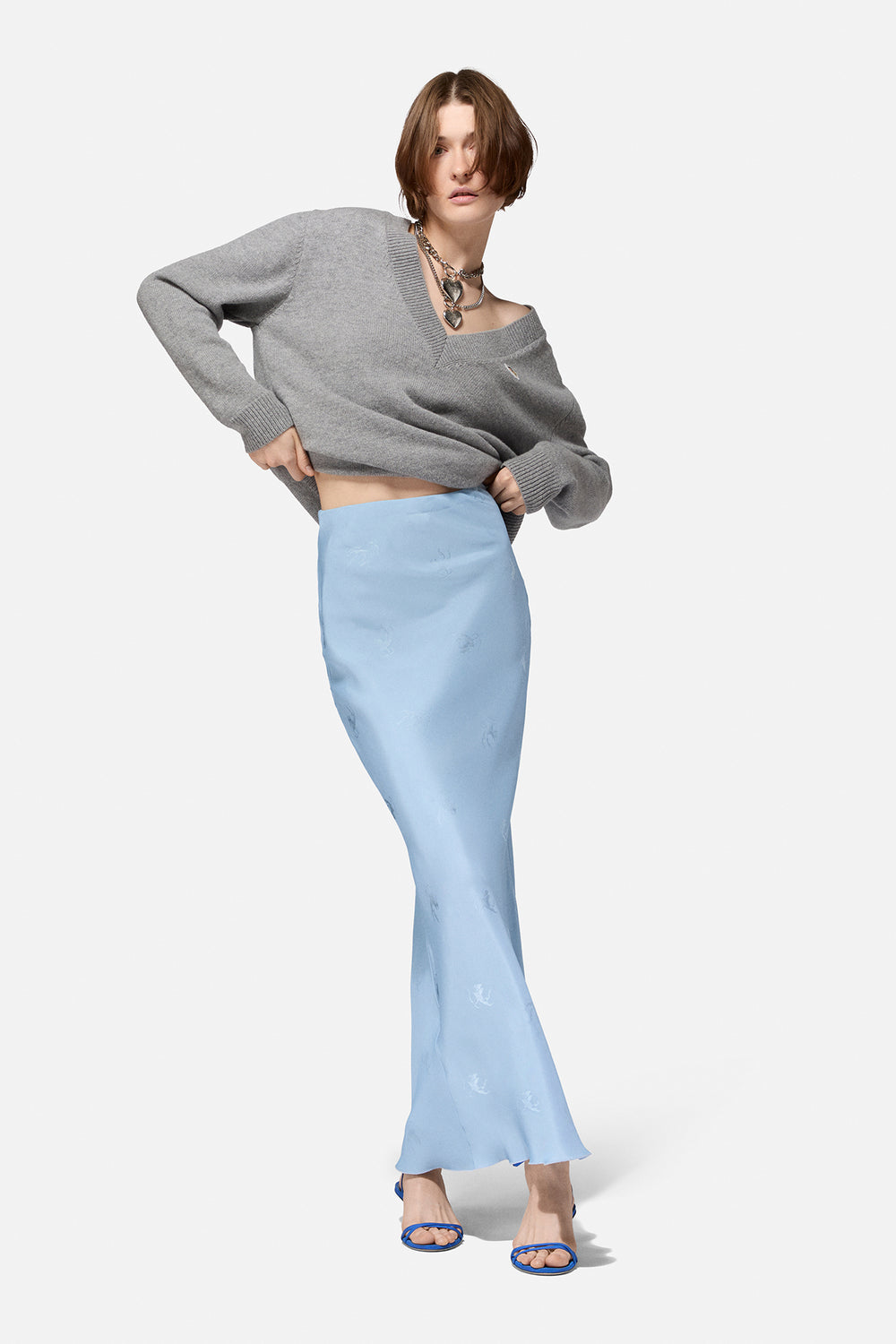 Gonna Midi Jacquard Cupido