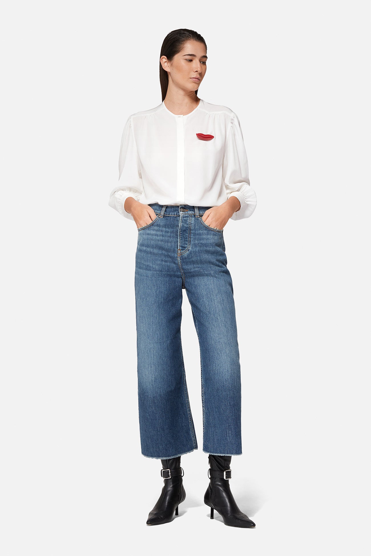 Jeans Baggy Cropped