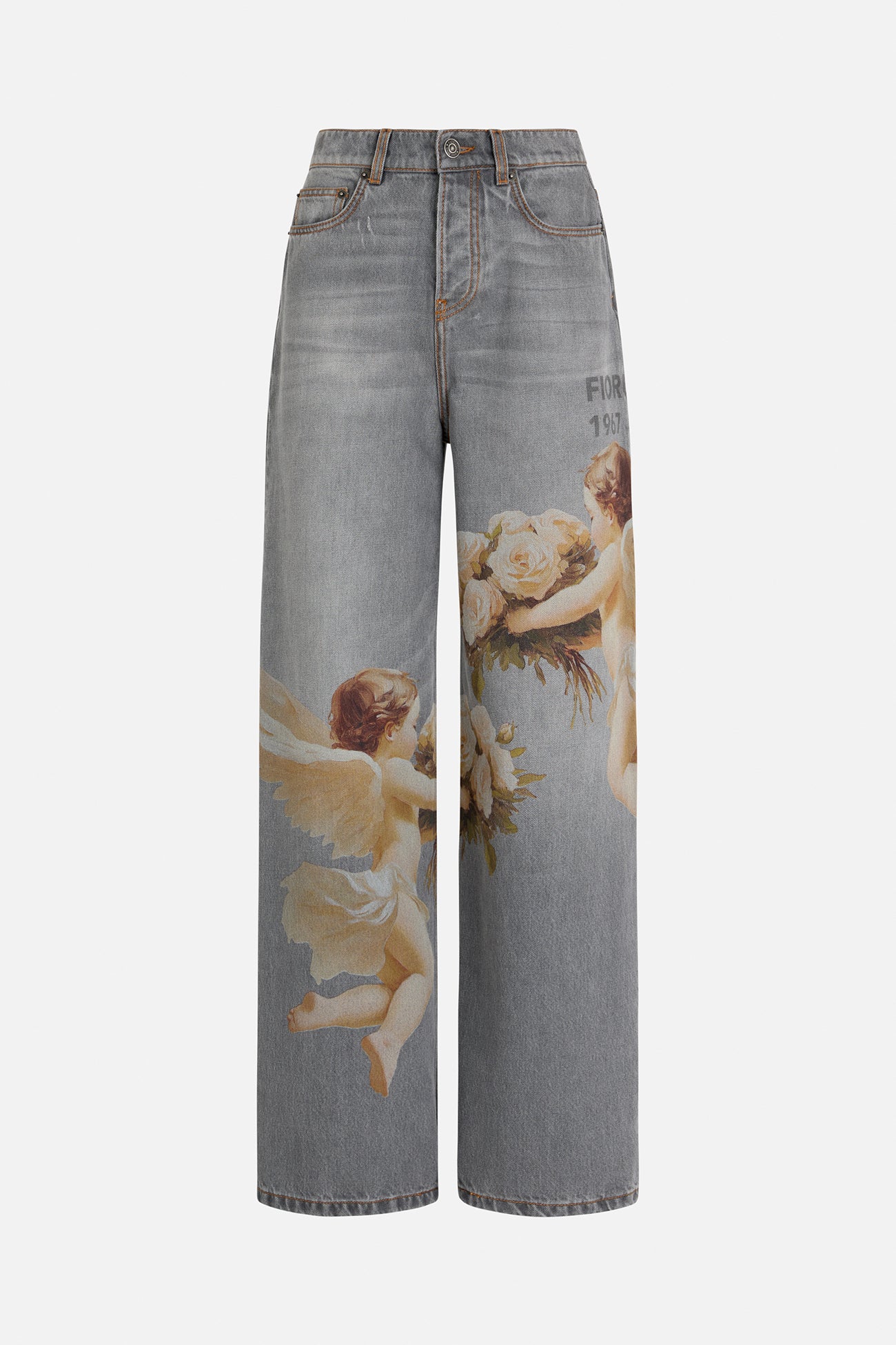Bouquet Angels Baggy Jeans