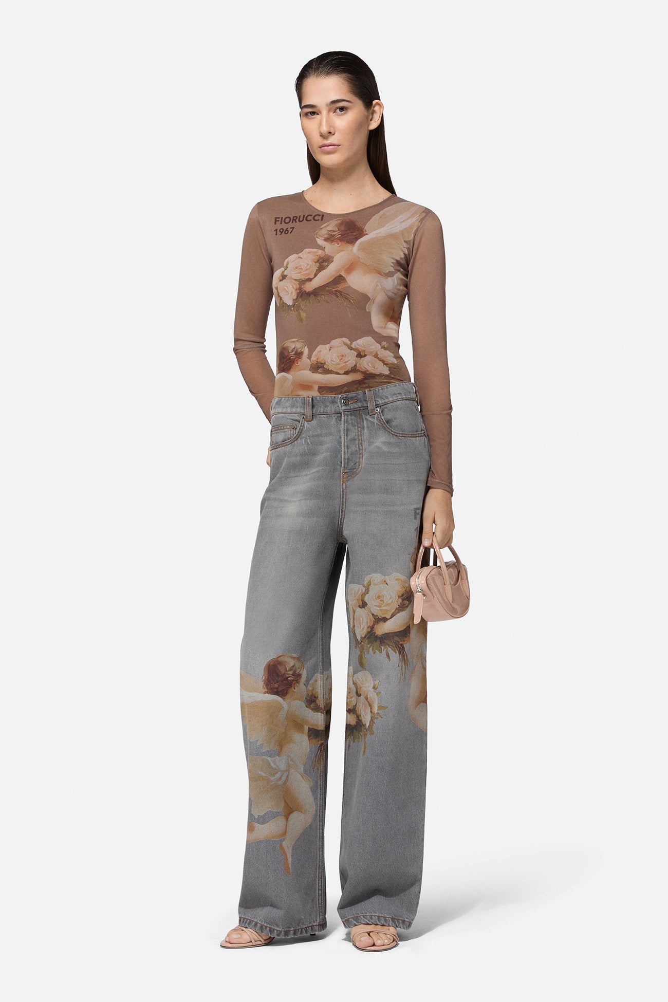 Bouquet Angels Baggy Jeans