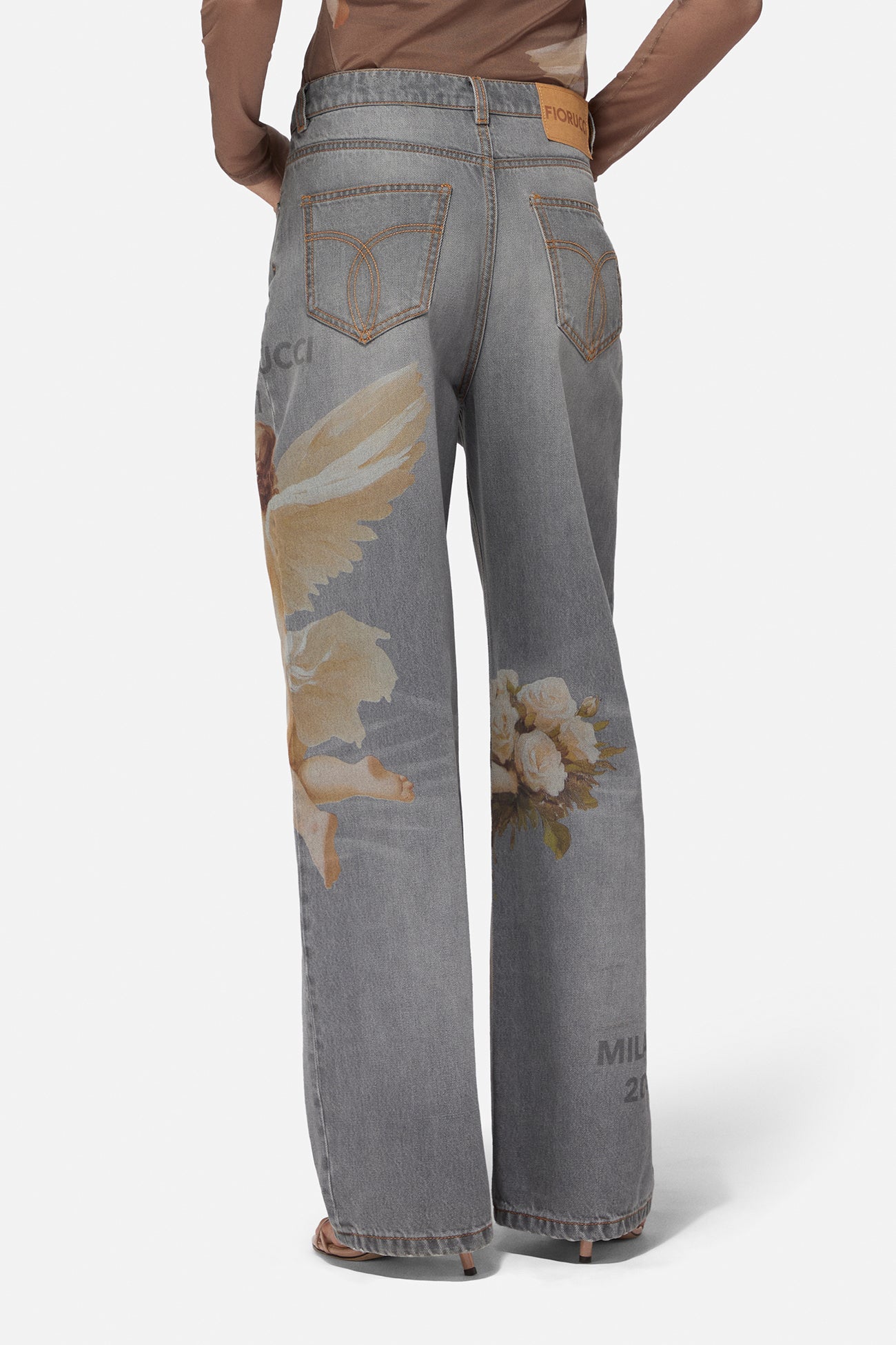 Bouquet Angels Baggy Jeans