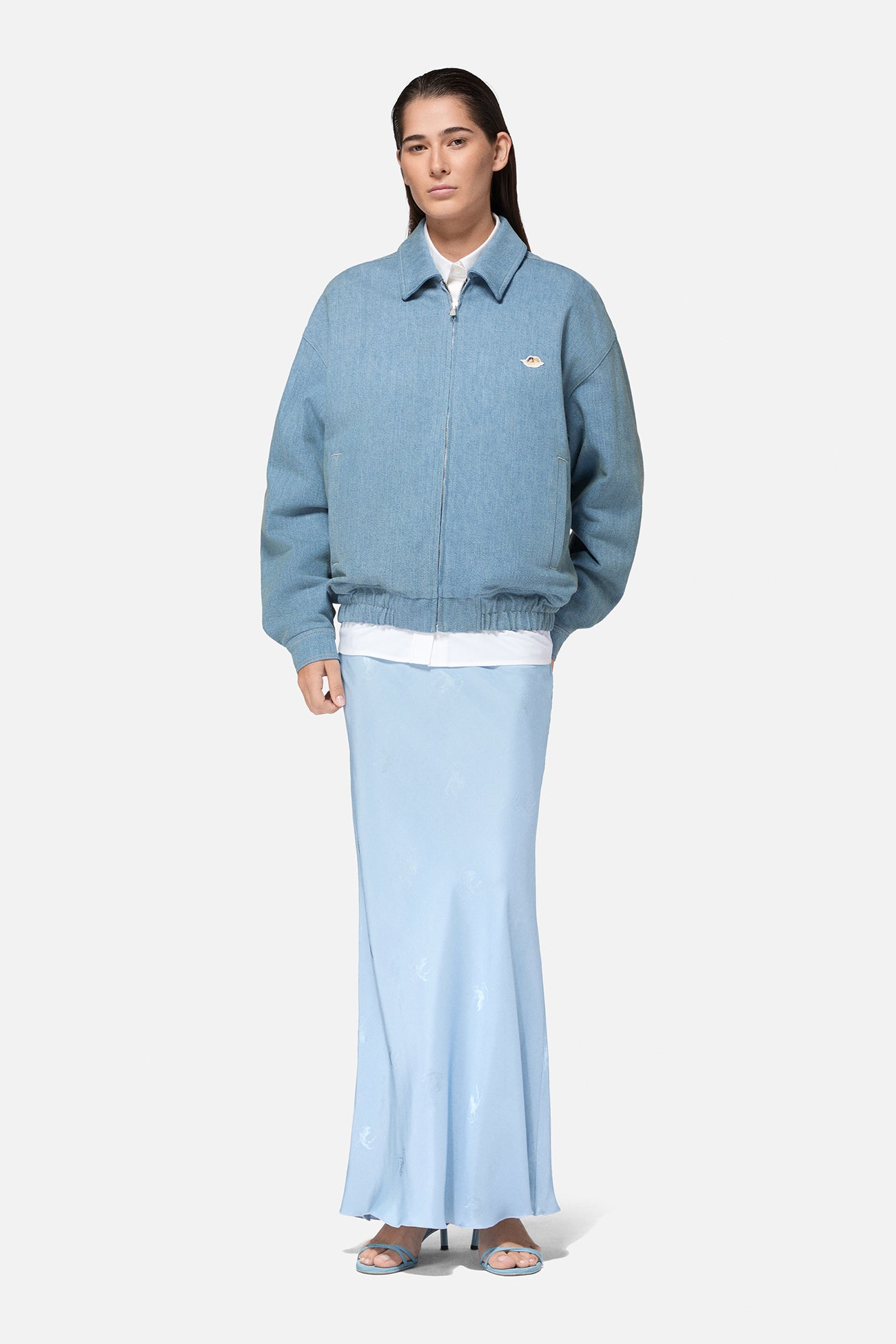 Bomber Denim Patch Angeli