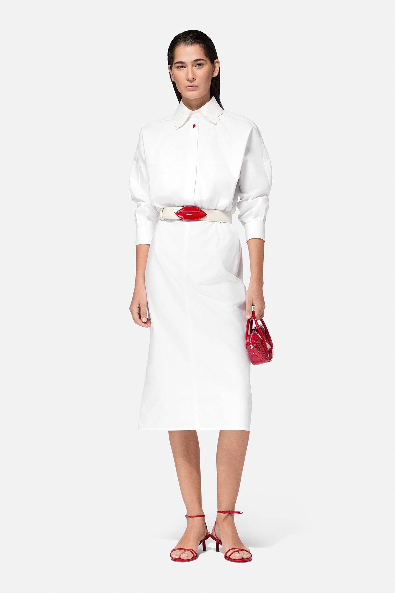 Double Cupid Shirt Dress