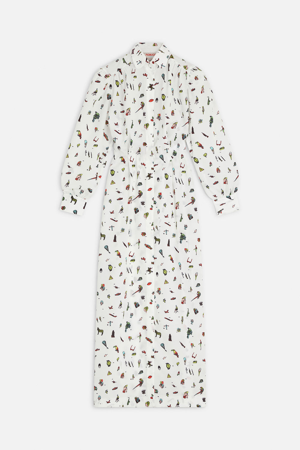 Toys Midi Shirt Dress