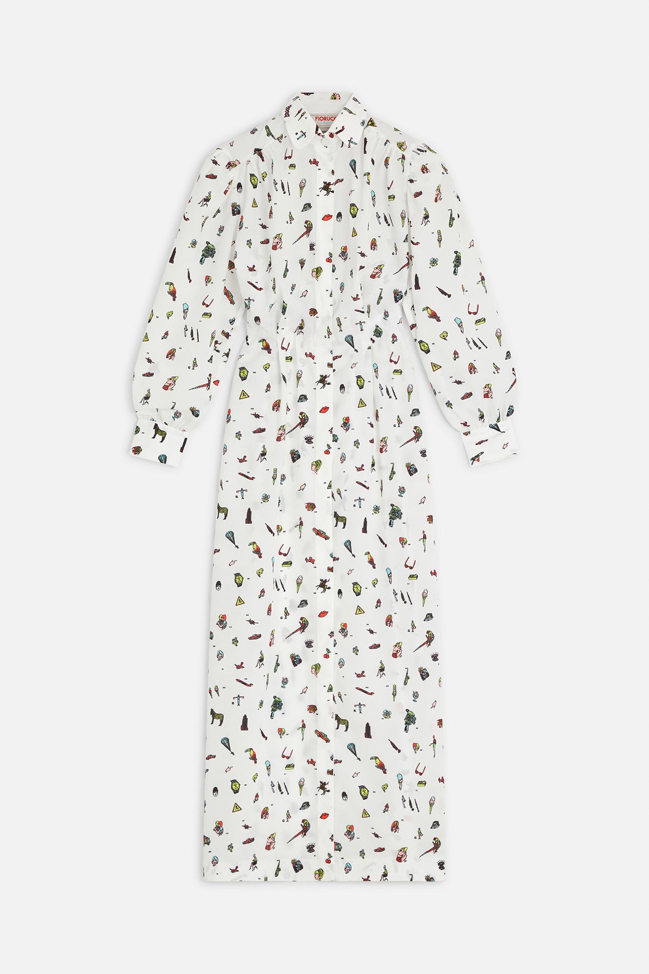 Toys Midi Shirt Dress