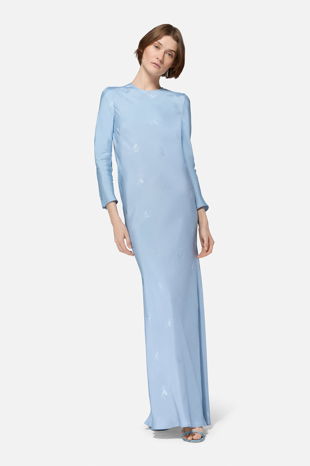 Maxi Abito Cupido in Jacquard