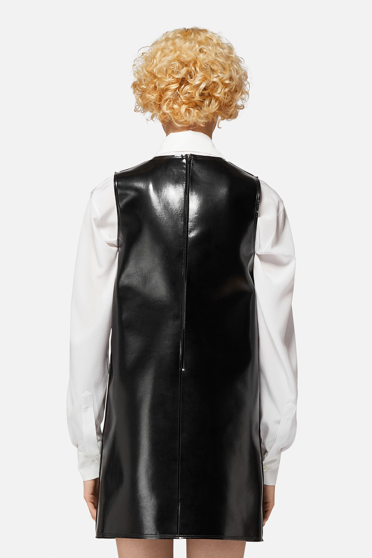 Vinyl Mini Dress
