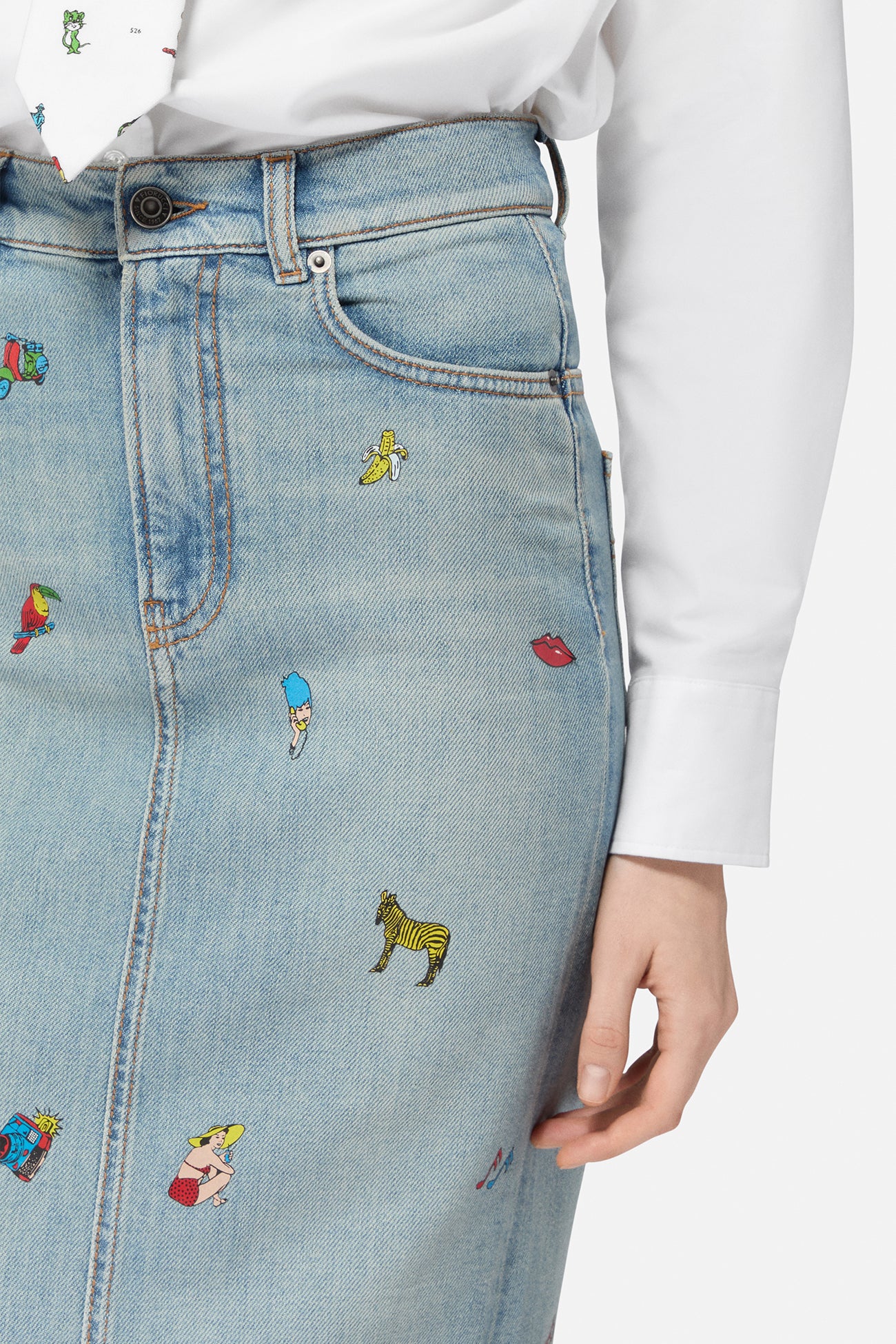 Toys Midi Skirt