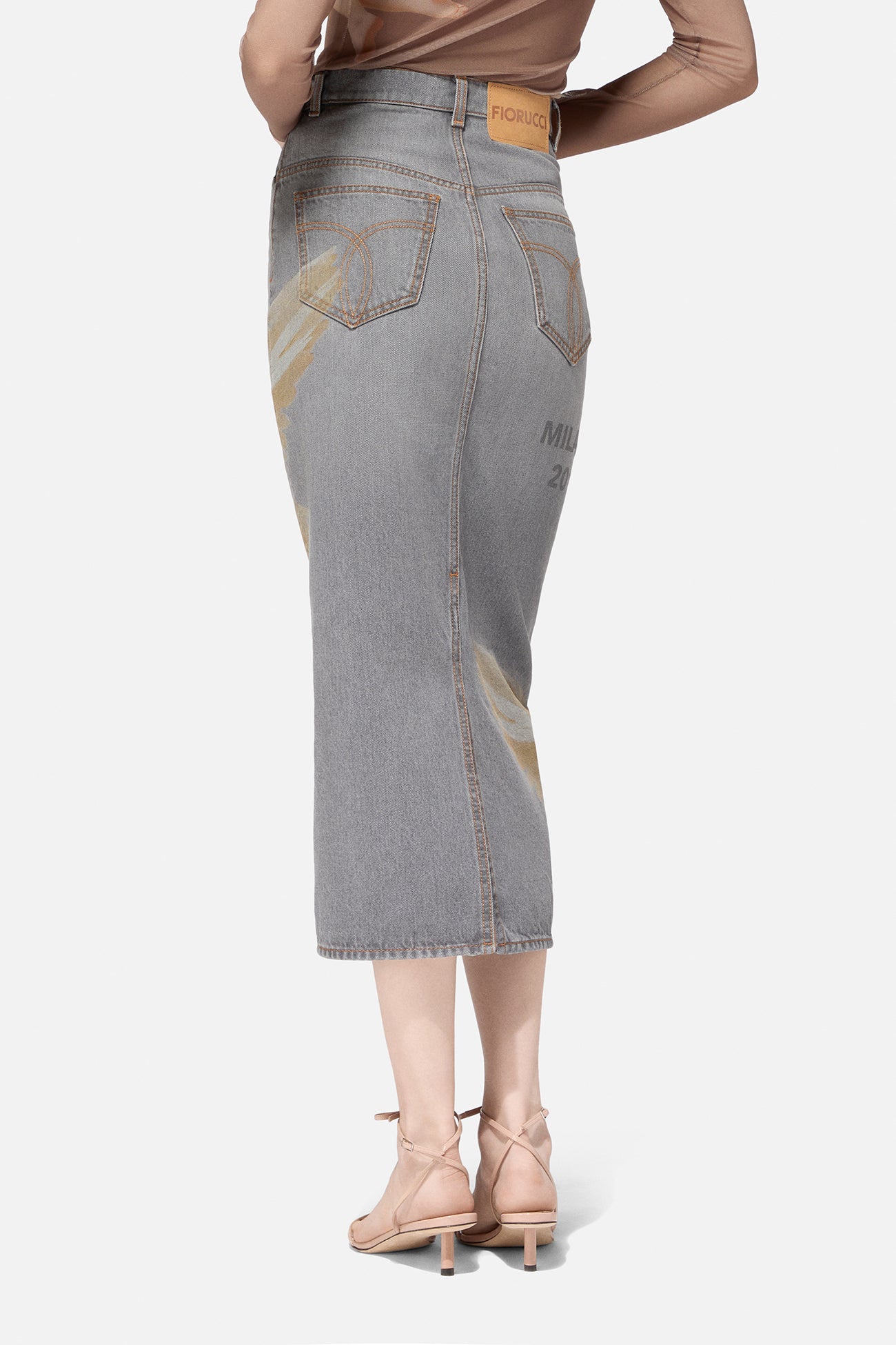 Bouquet Angels Midi Skirt