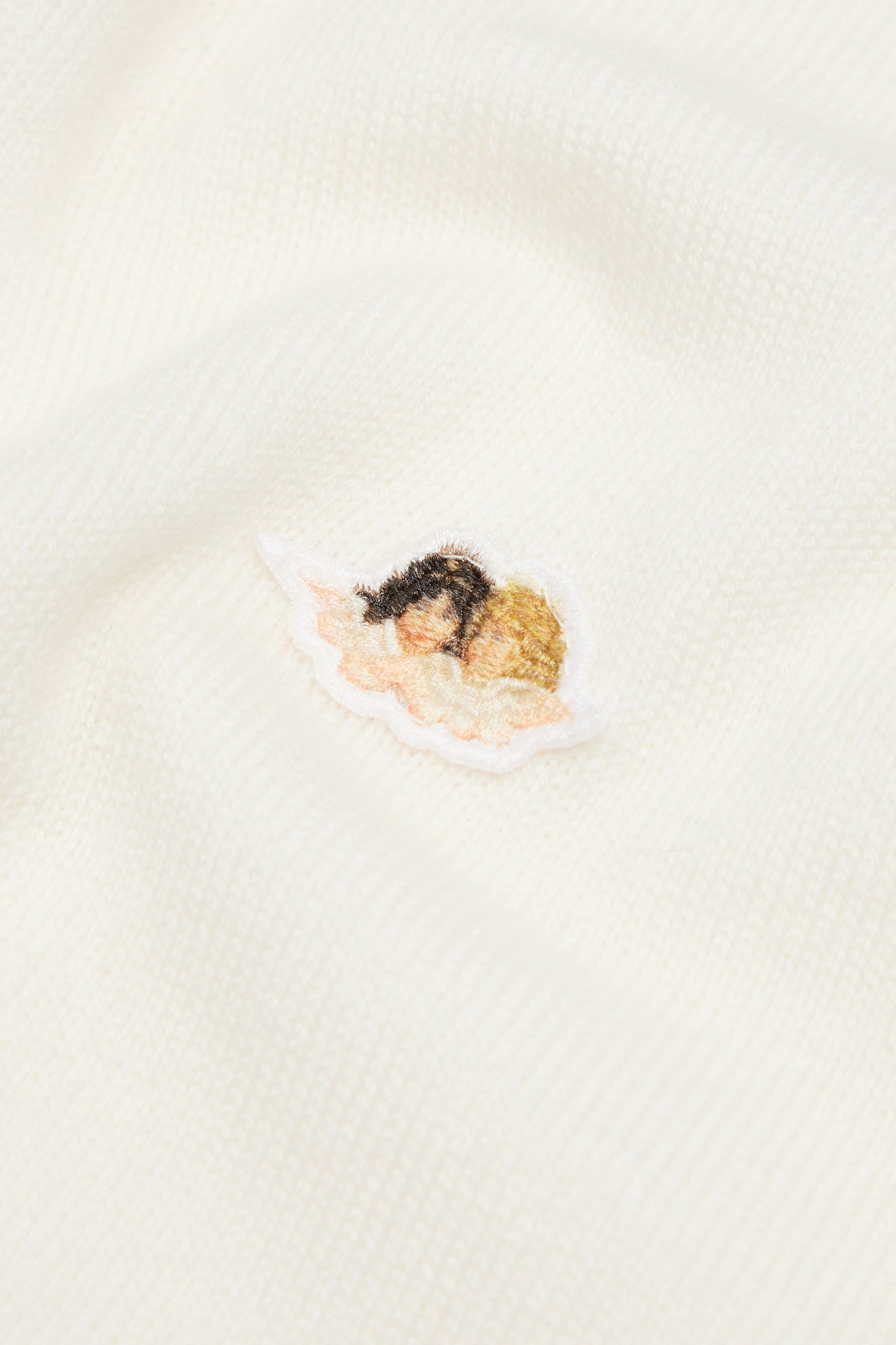 Angels Patch Knit Crop Top