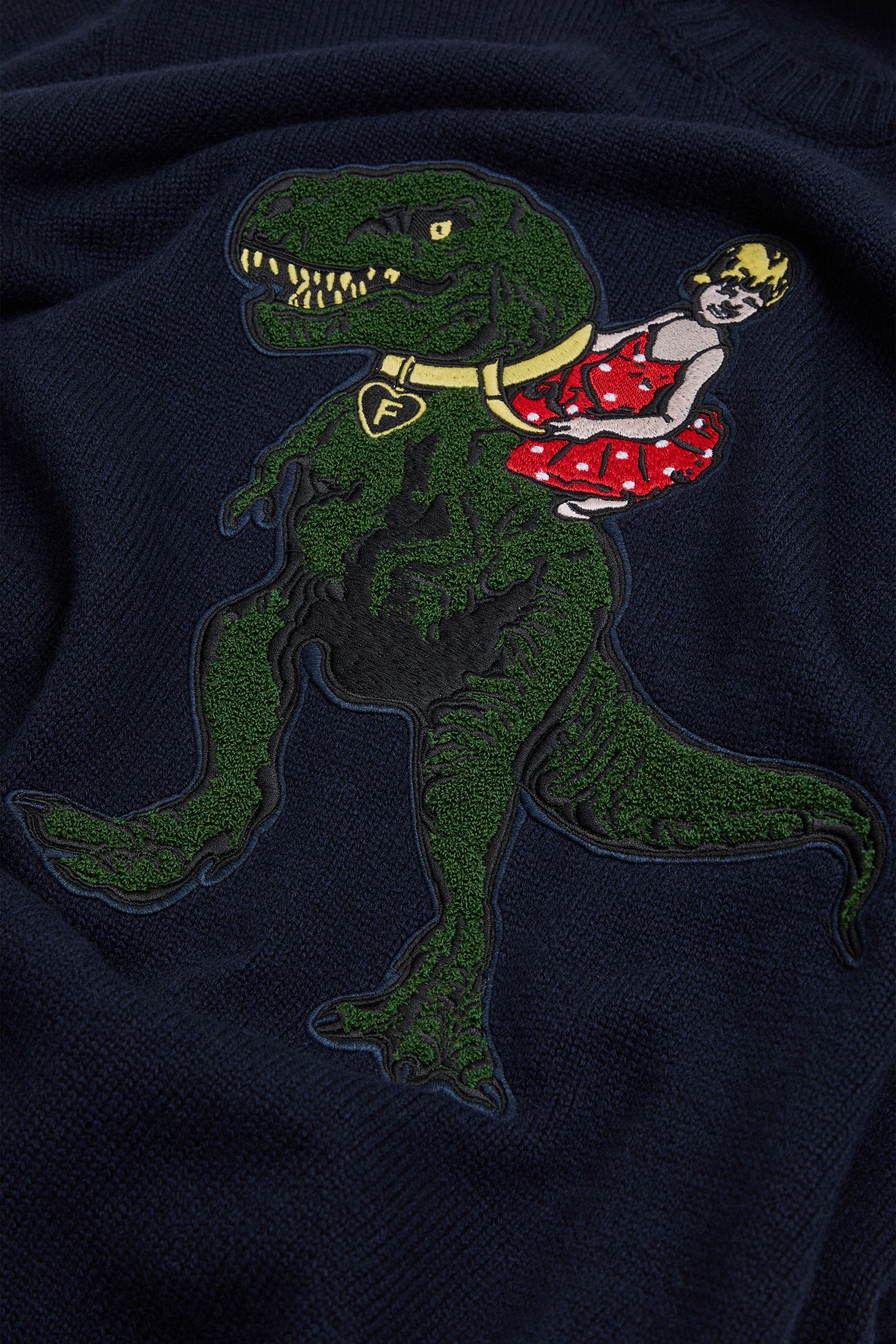 T-Rex Patch Sweater