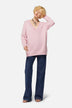 V-Neck Angels Patch Sweater
