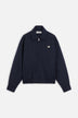 Pinstripe Bomber Jacket