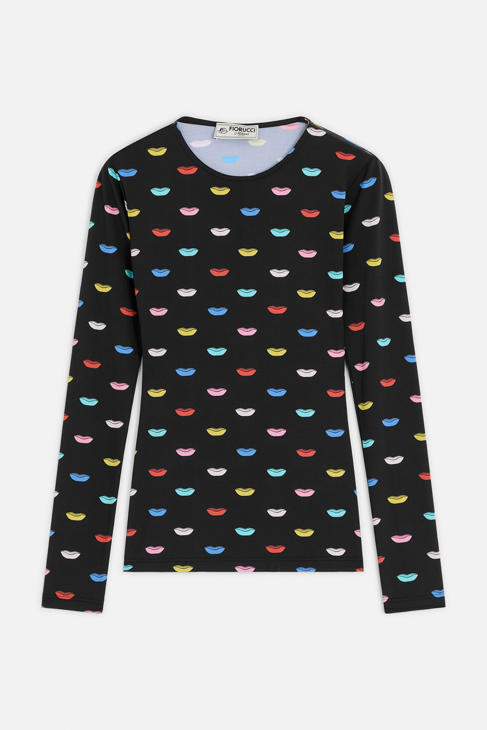 Lips Long Sleeve Top