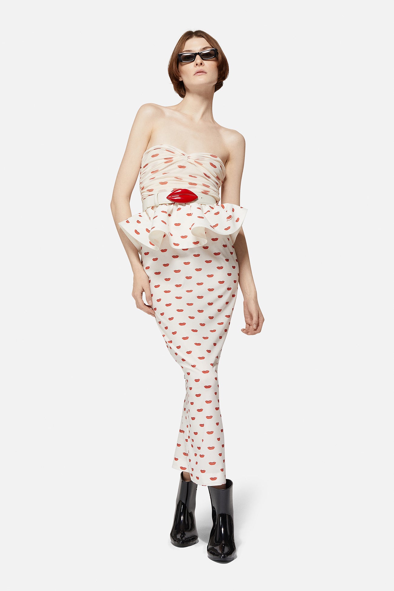 Lips Bandeau Top