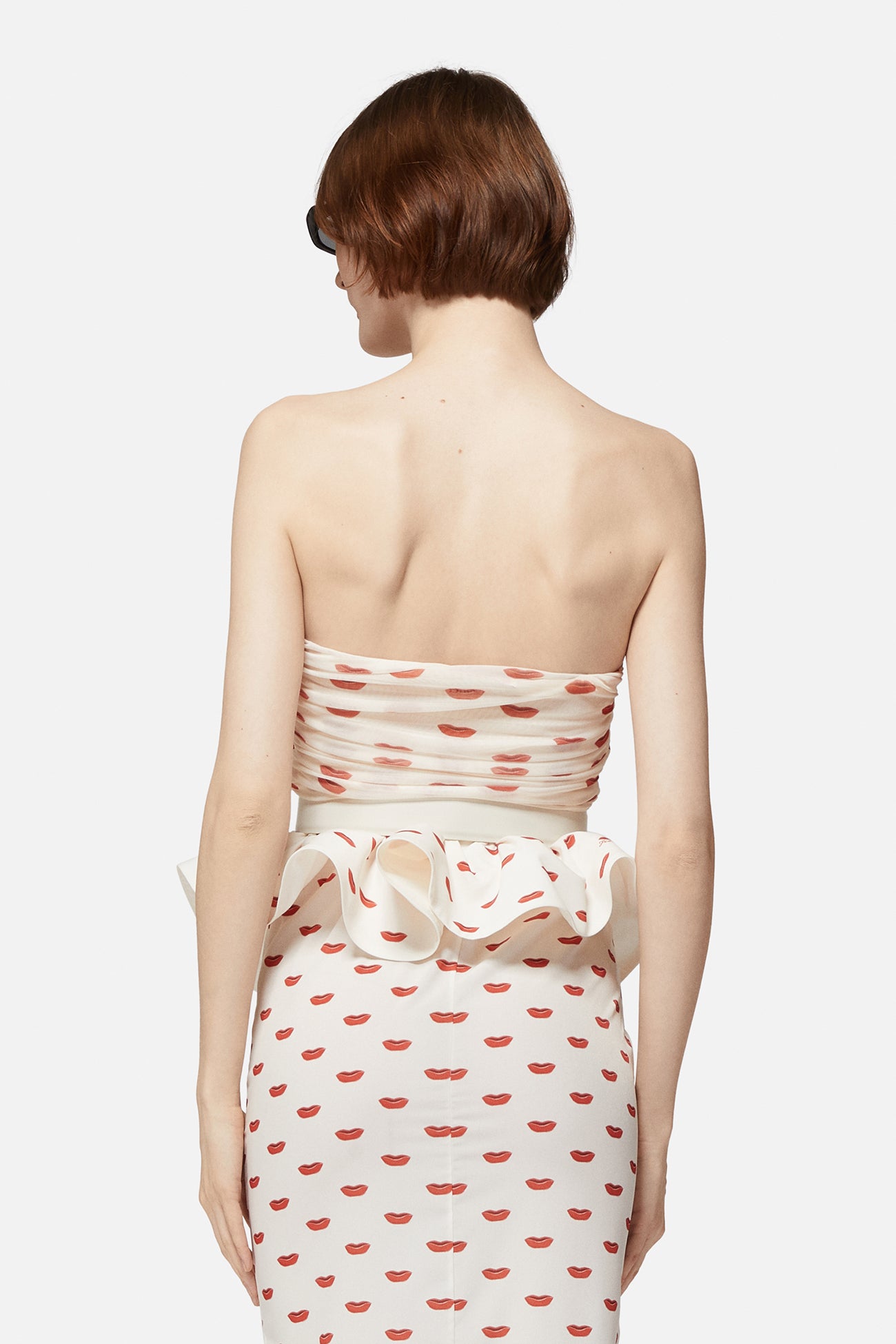 Lips Bandeau Top