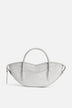 Mini Lips Bag Glitter Silver
