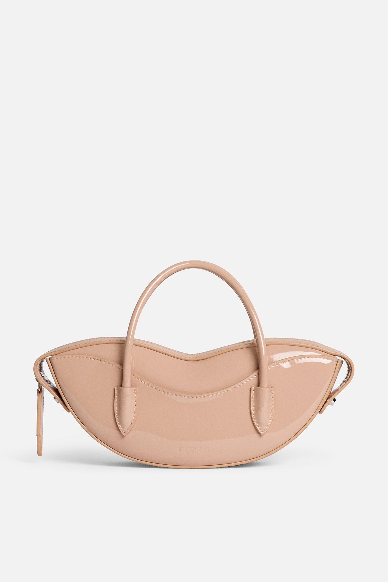 Mini Lips Bag Vinyl Nude