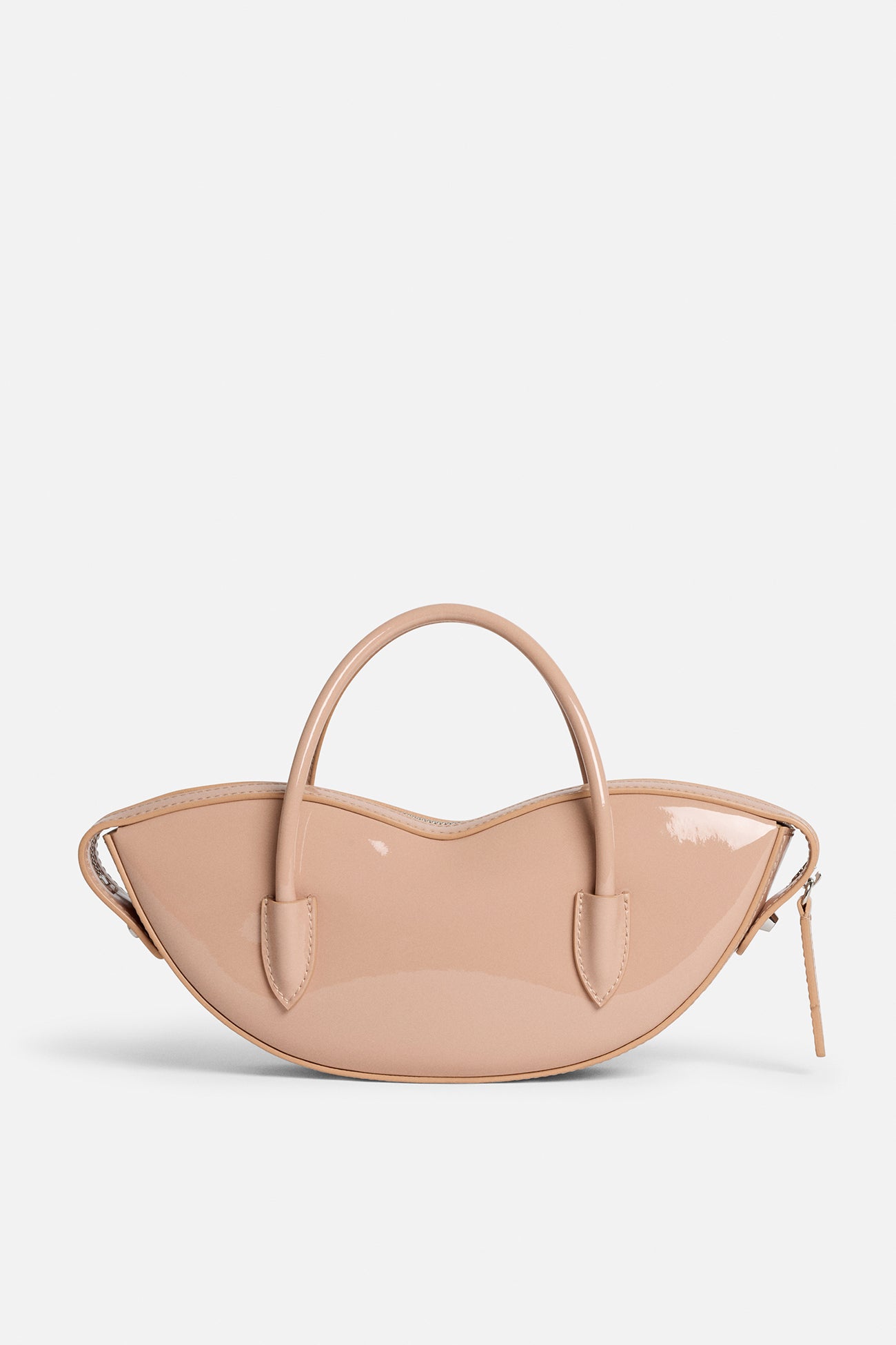 Mini Lips Bag Vinyl Nude