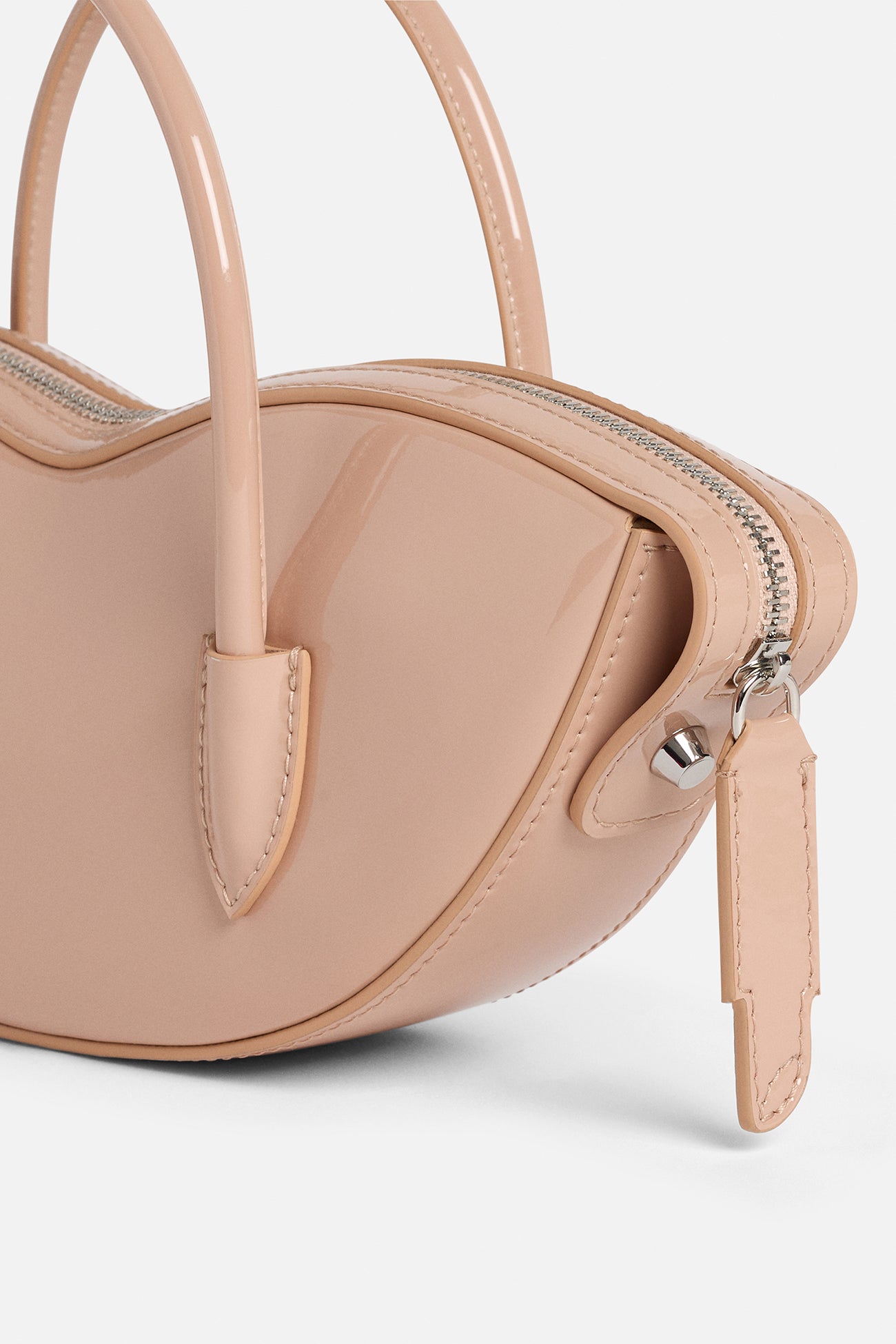 Mini Lips Bag Vinyl Nude
