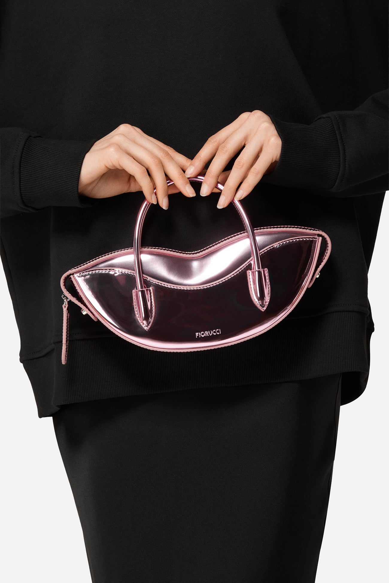 Mini Lips Bag Shiny Pink