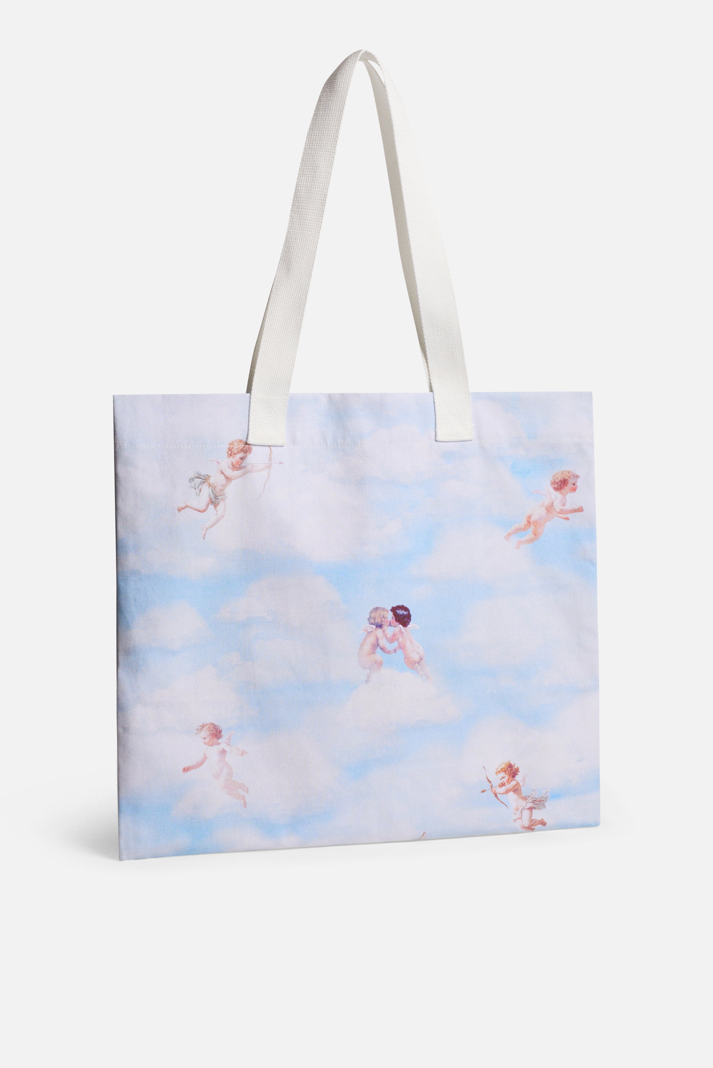 Beatitudo Tote Bag Light Blue