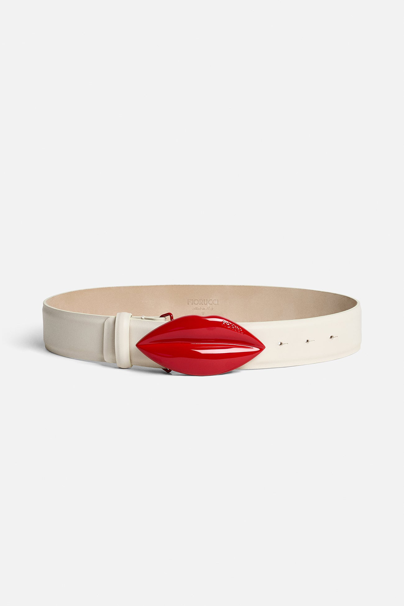 Leather Lips Belt