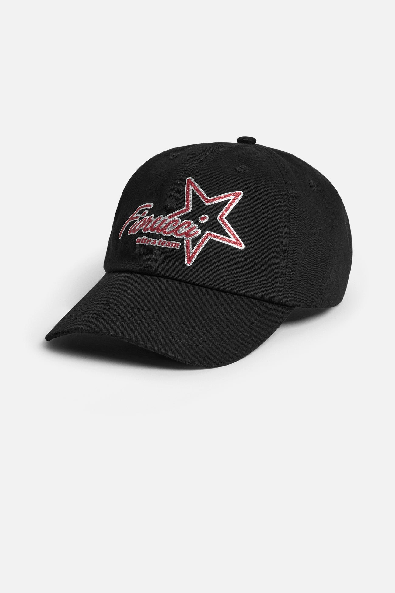 Ultra Team Glitter Star Logo Cap Black