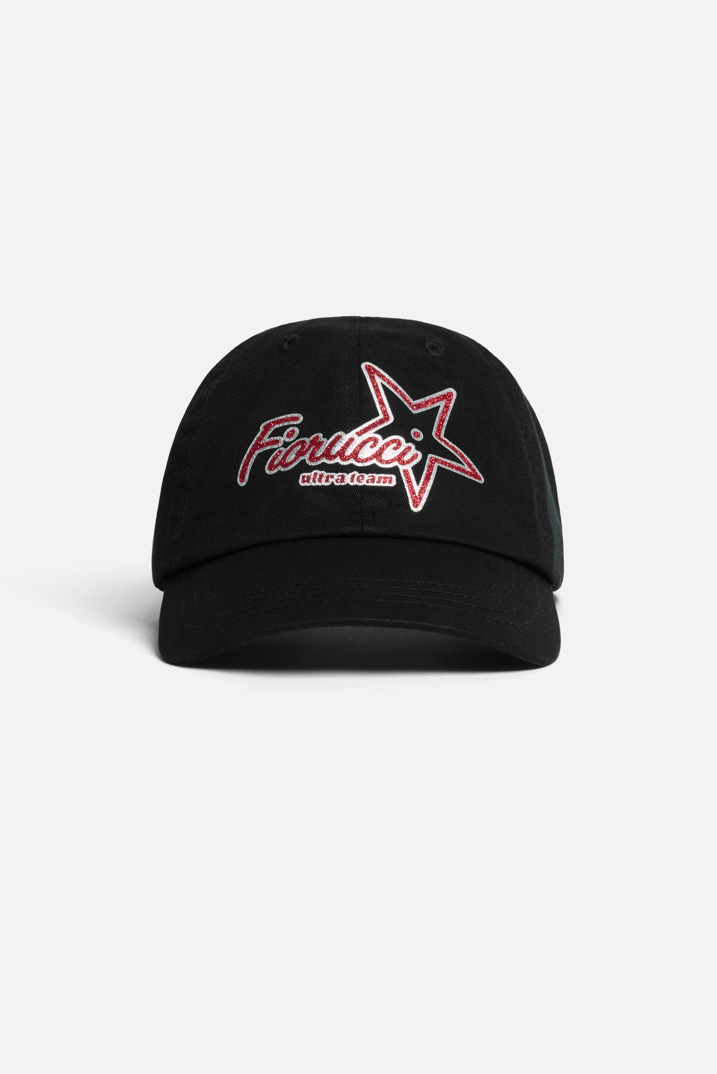 Ultra Team Glitter Star Logo Cap Black