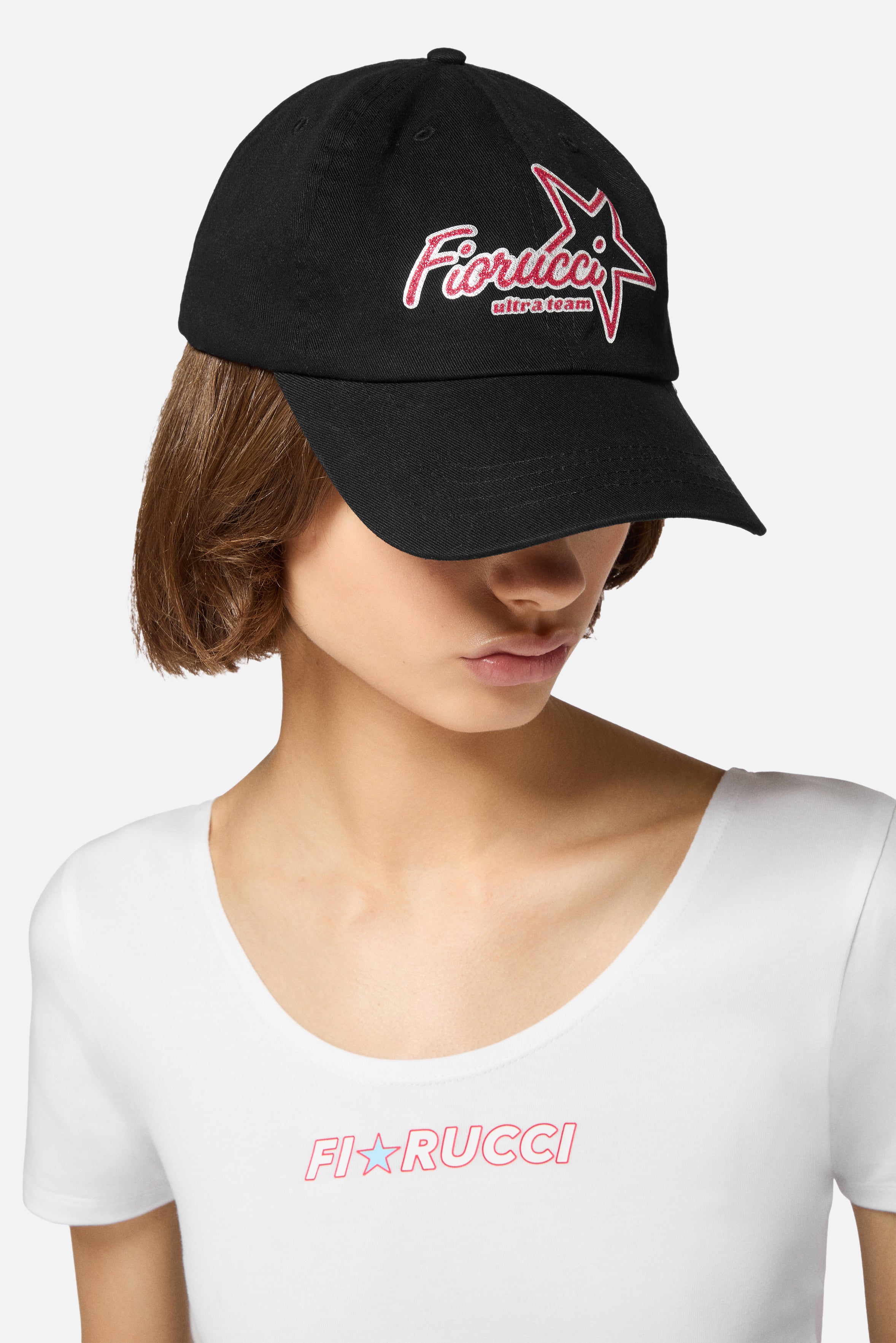 Ultra Team Glitter Star Logo Cap Black