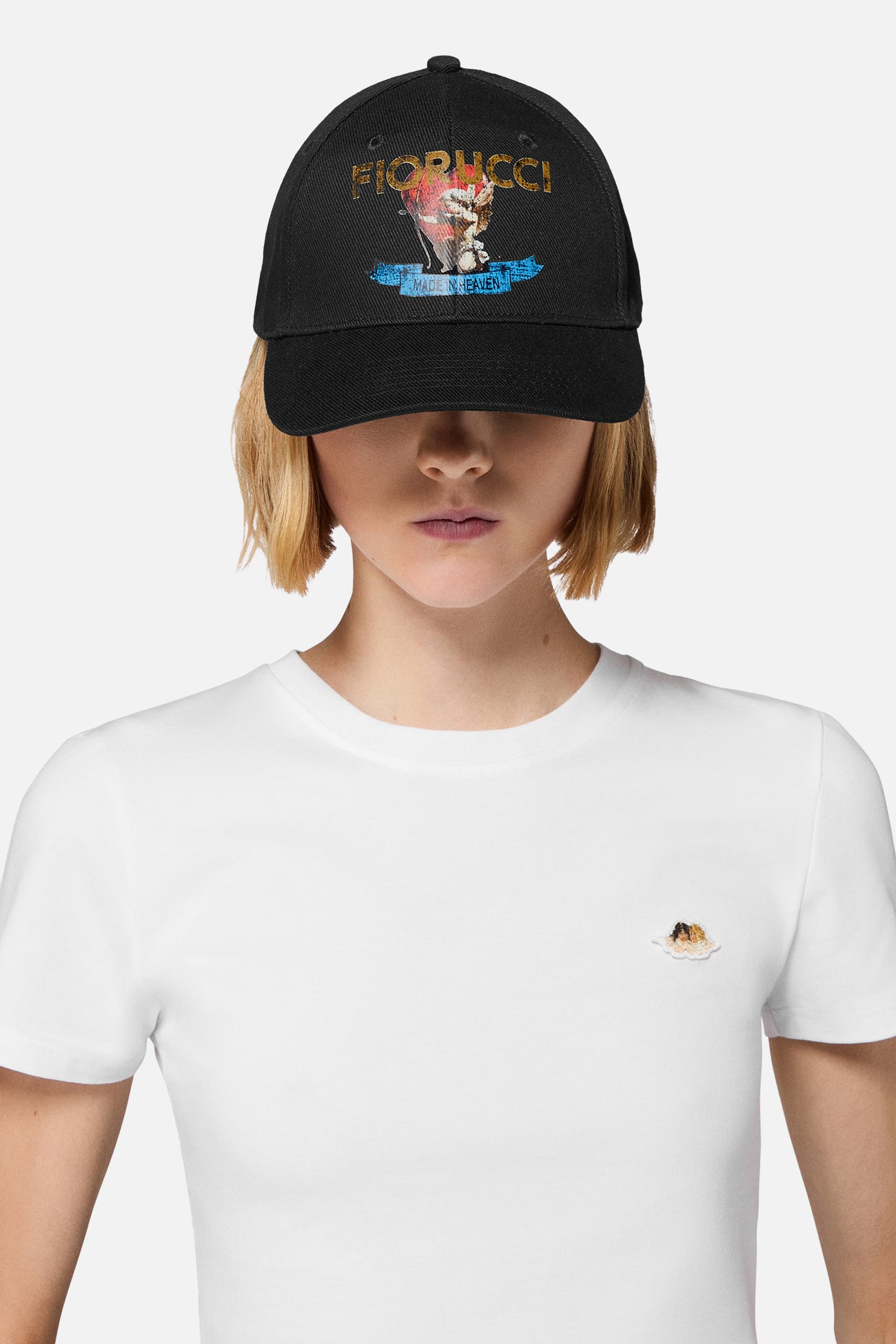 Rock Cupid Logo Cap Black