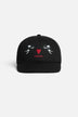 Double Angels Logo Cap Black