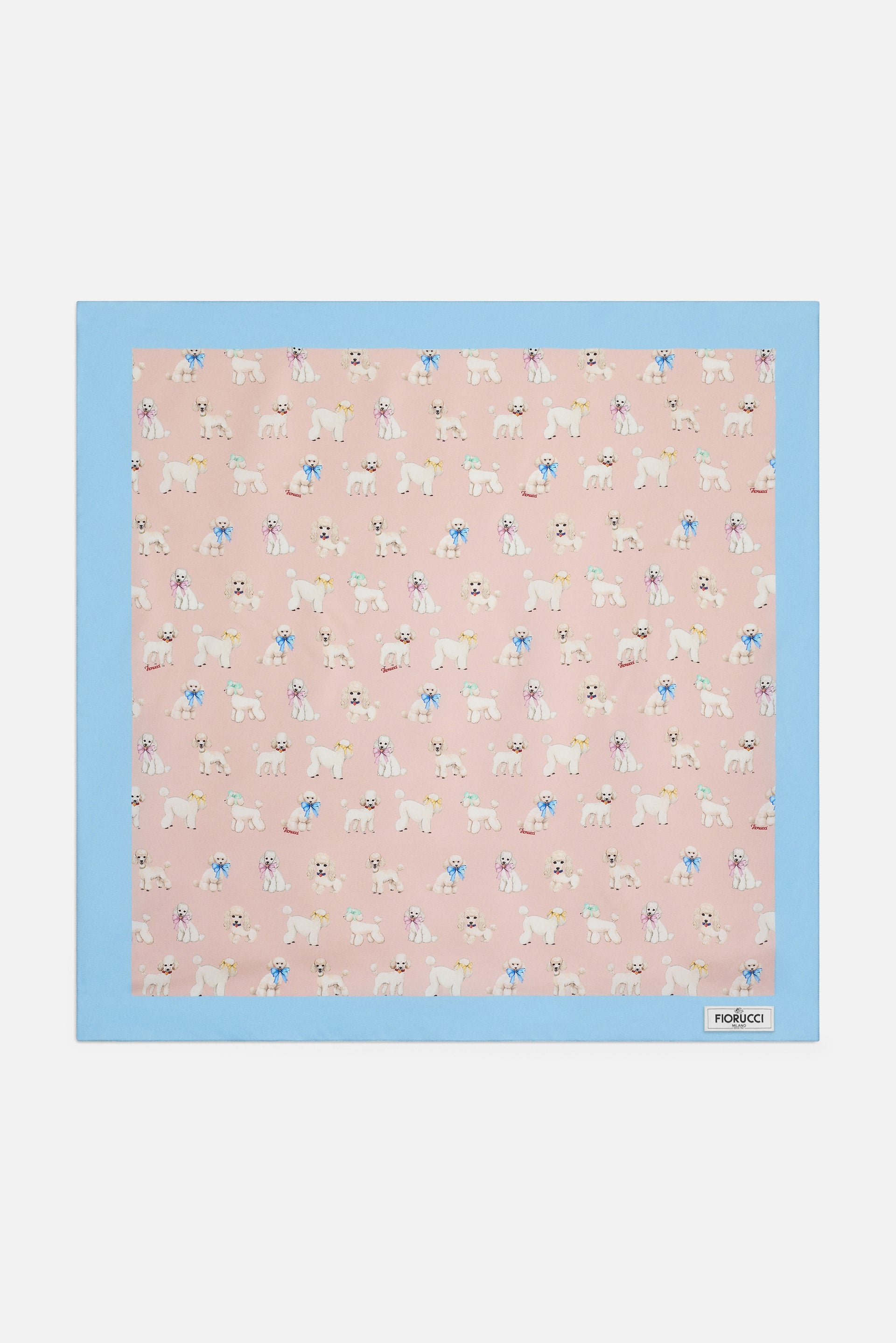 Poodle Print Scarf