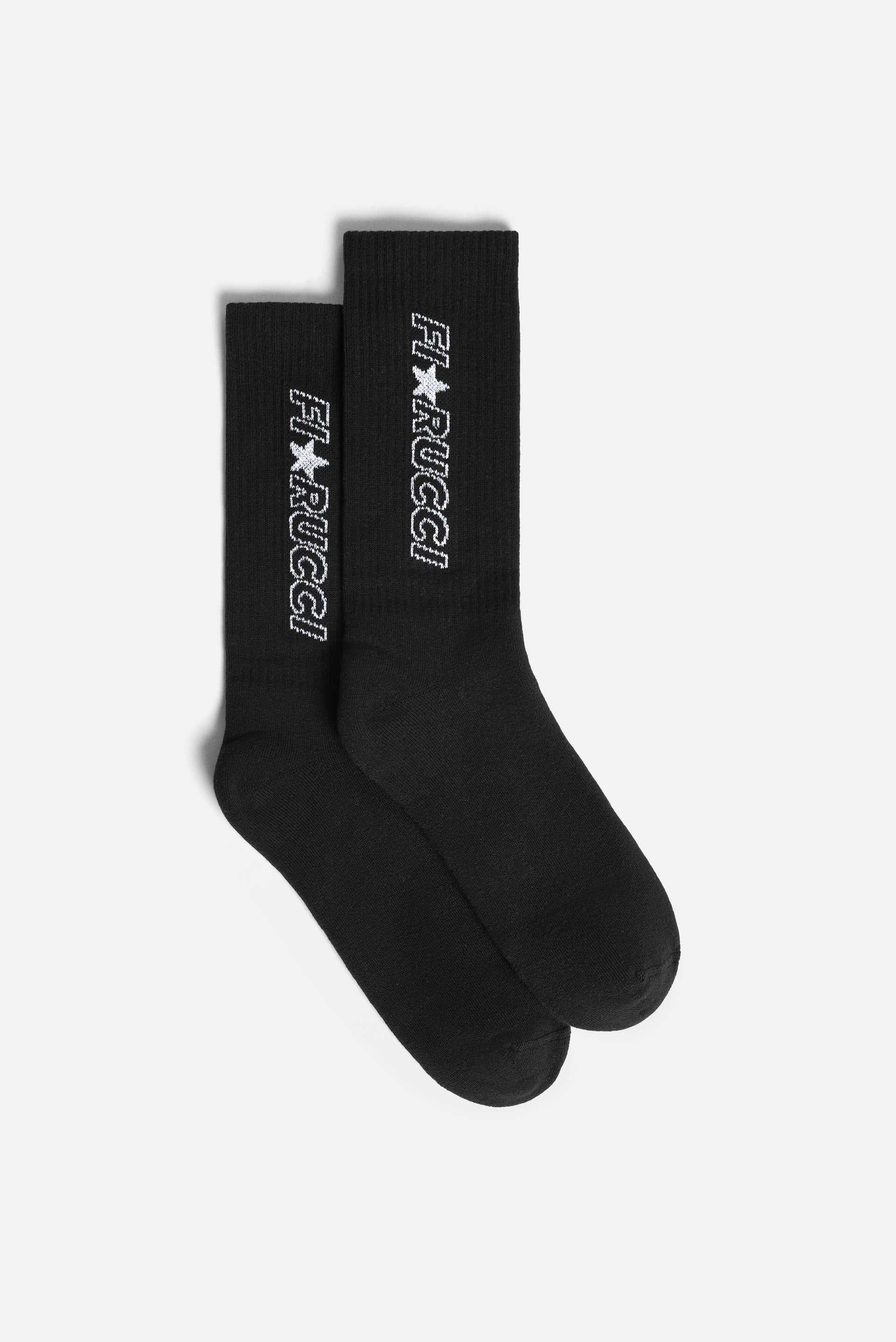 Star Glitter Logo Socks