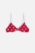 Polka Dot Bikini Top